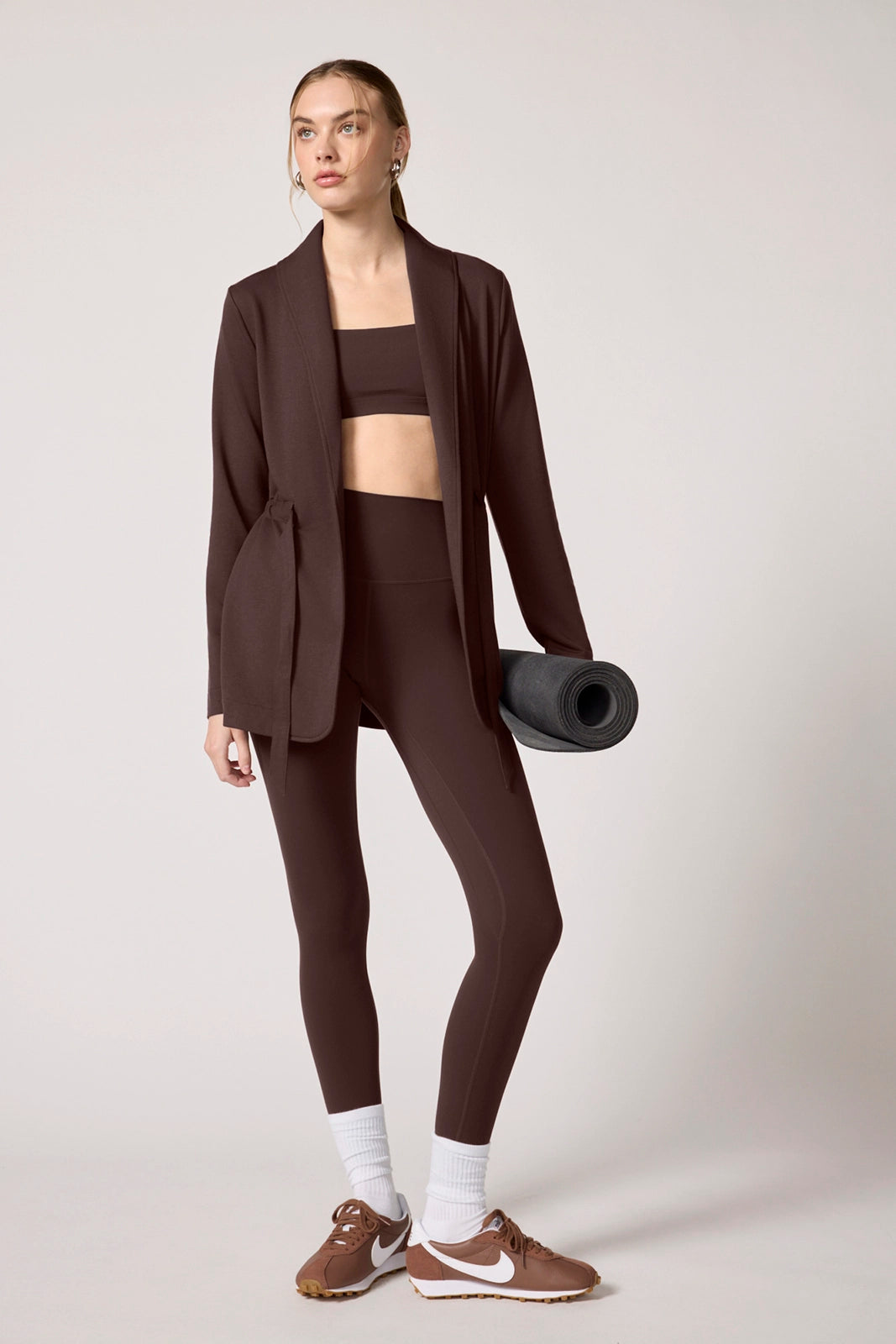 Cozy Fleece Cardigan - Java