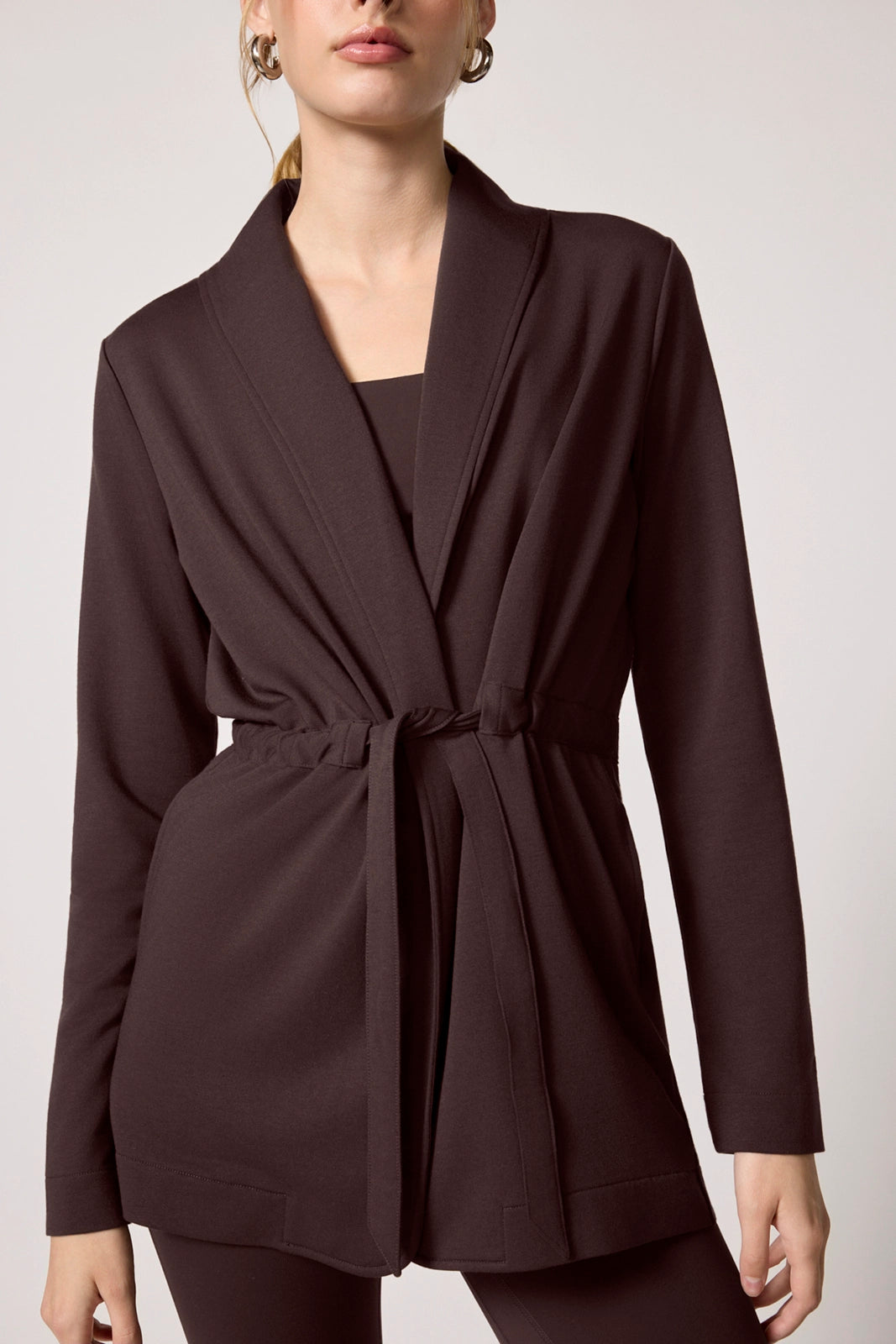 Cozy Fleece Cardigan - Java