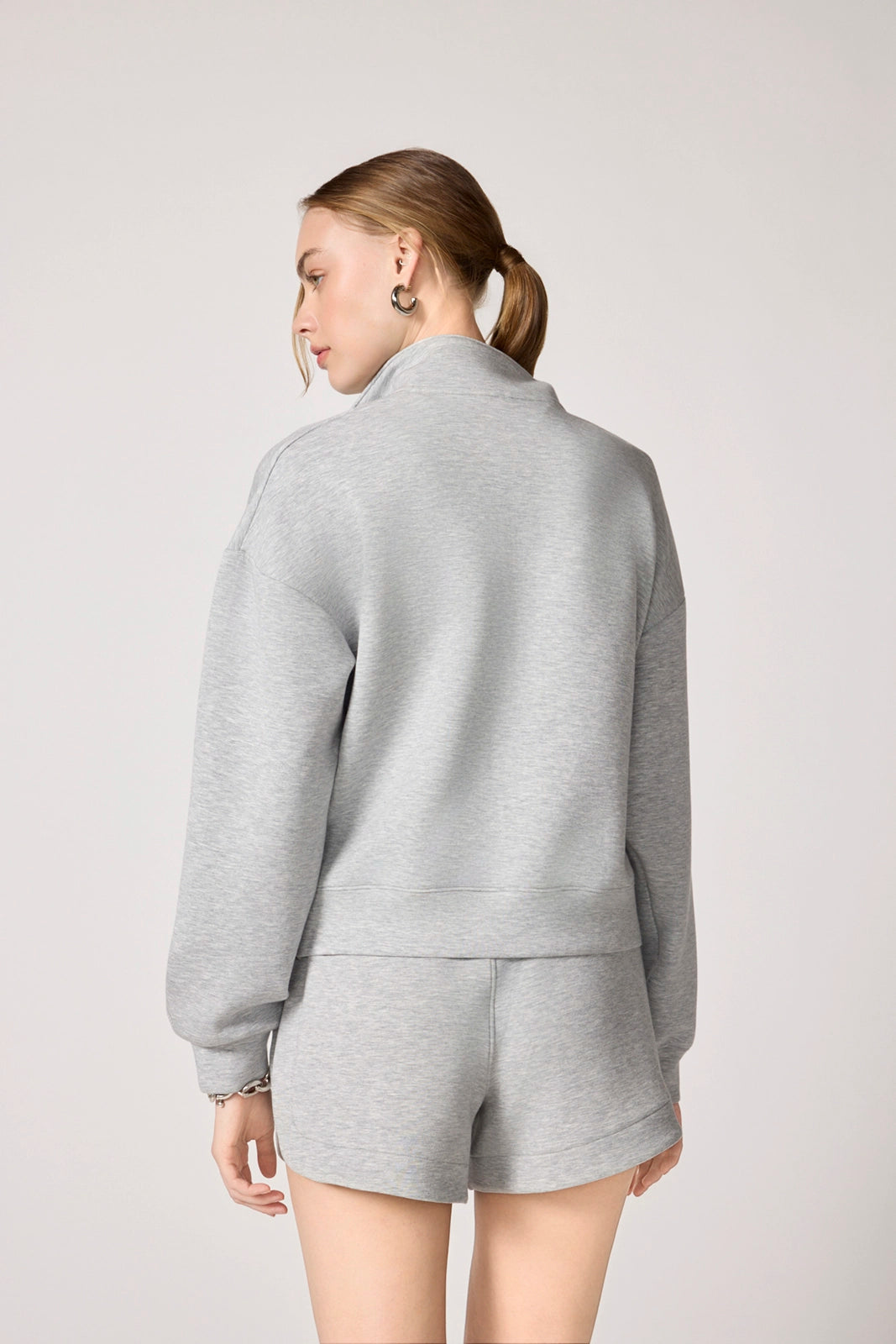 Dreamweave™ Crossover Pullover - Htr Concrete