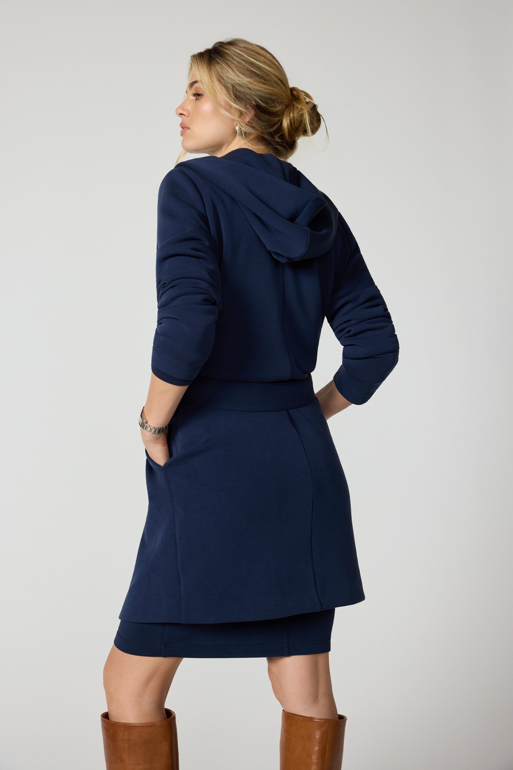 Dreamweave Cardigan - Navy Blazer