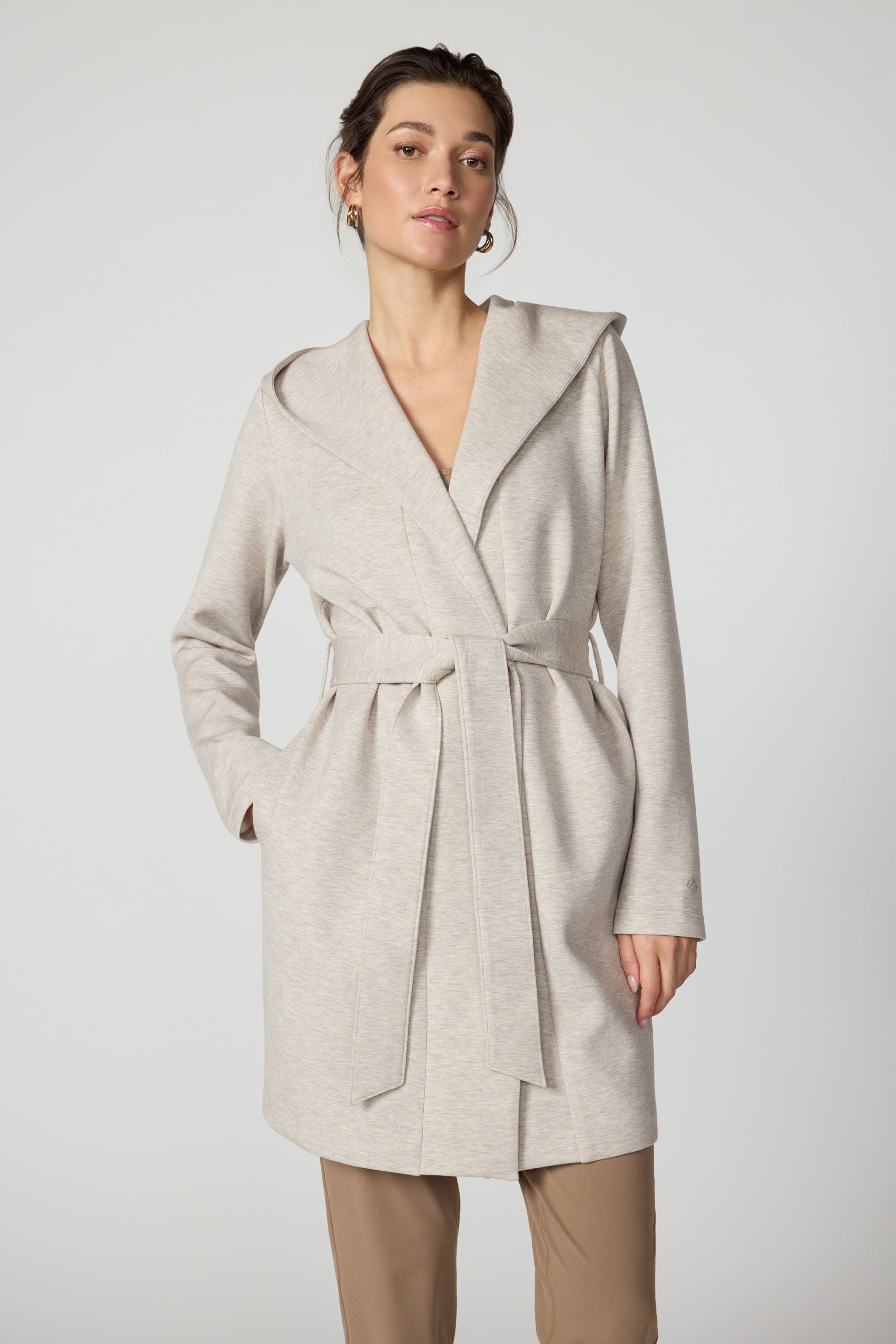 Dreamweave™ Cardigan - Htr Island Fossil | MPG Sport