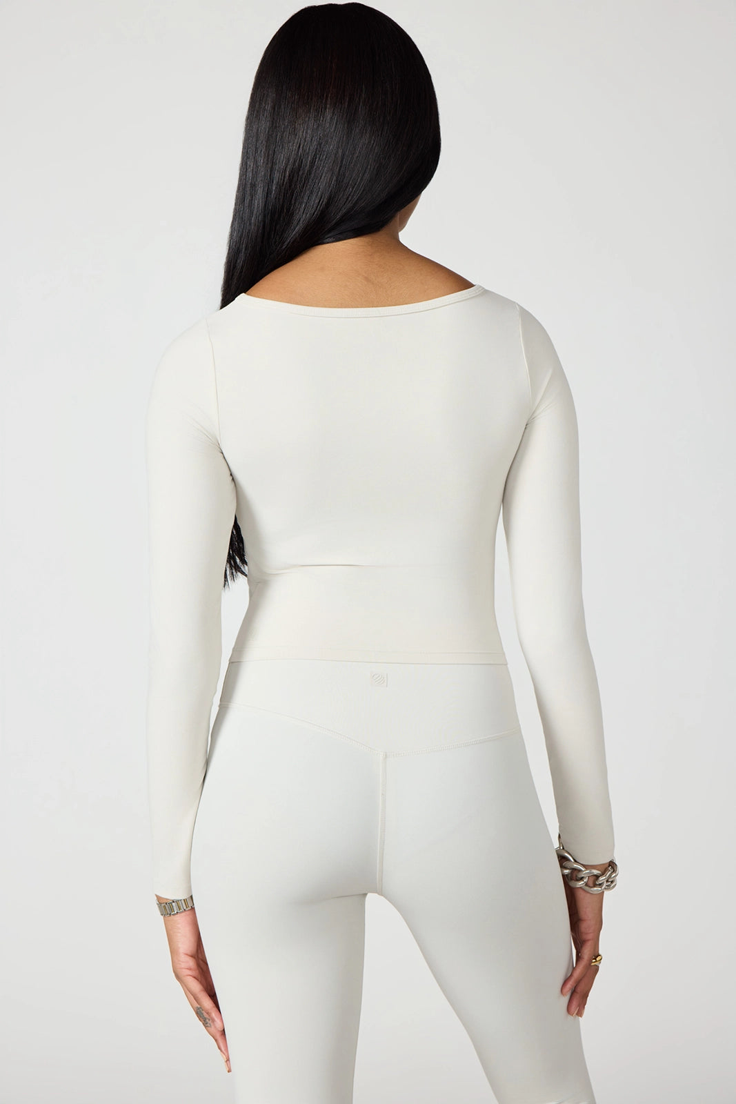 Cloud Corset Long Sleeve - Moonbeam