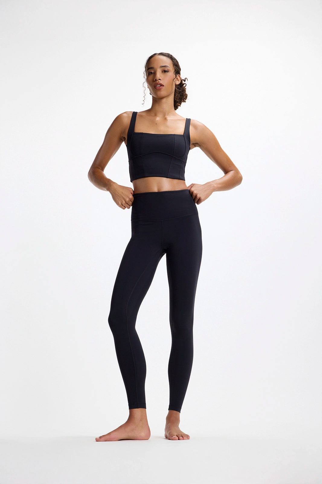 Sculpt Balconette Longline Bra - Black