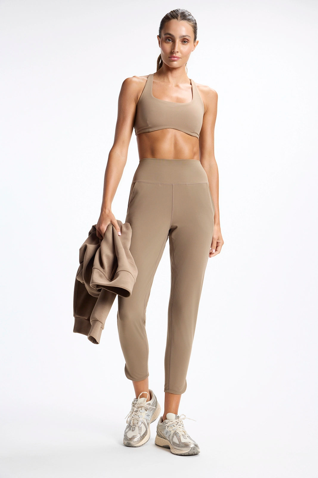 Cloud V-Strap Bra - Caribou