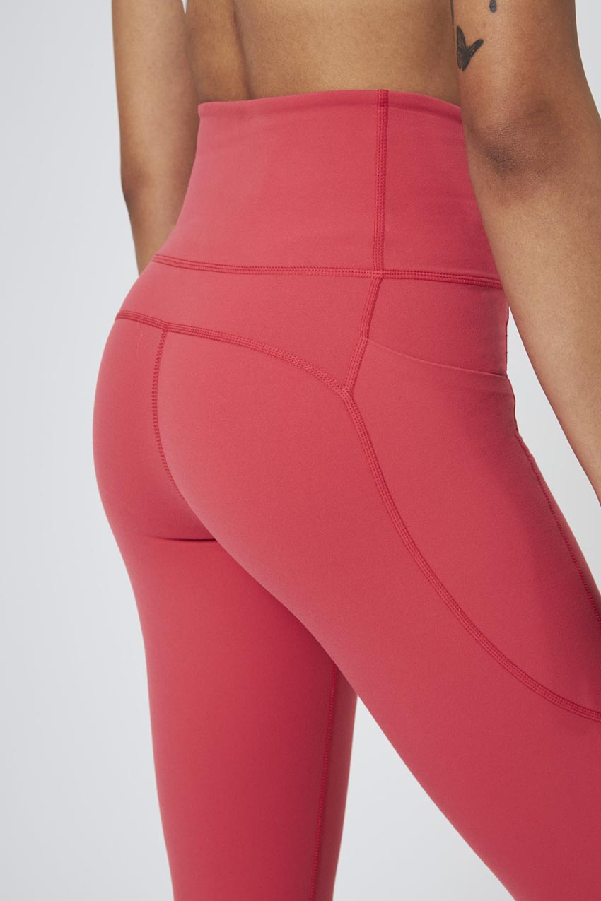 Coral My Name Recycled Yoga Leggings - Women - Yoga Specials
