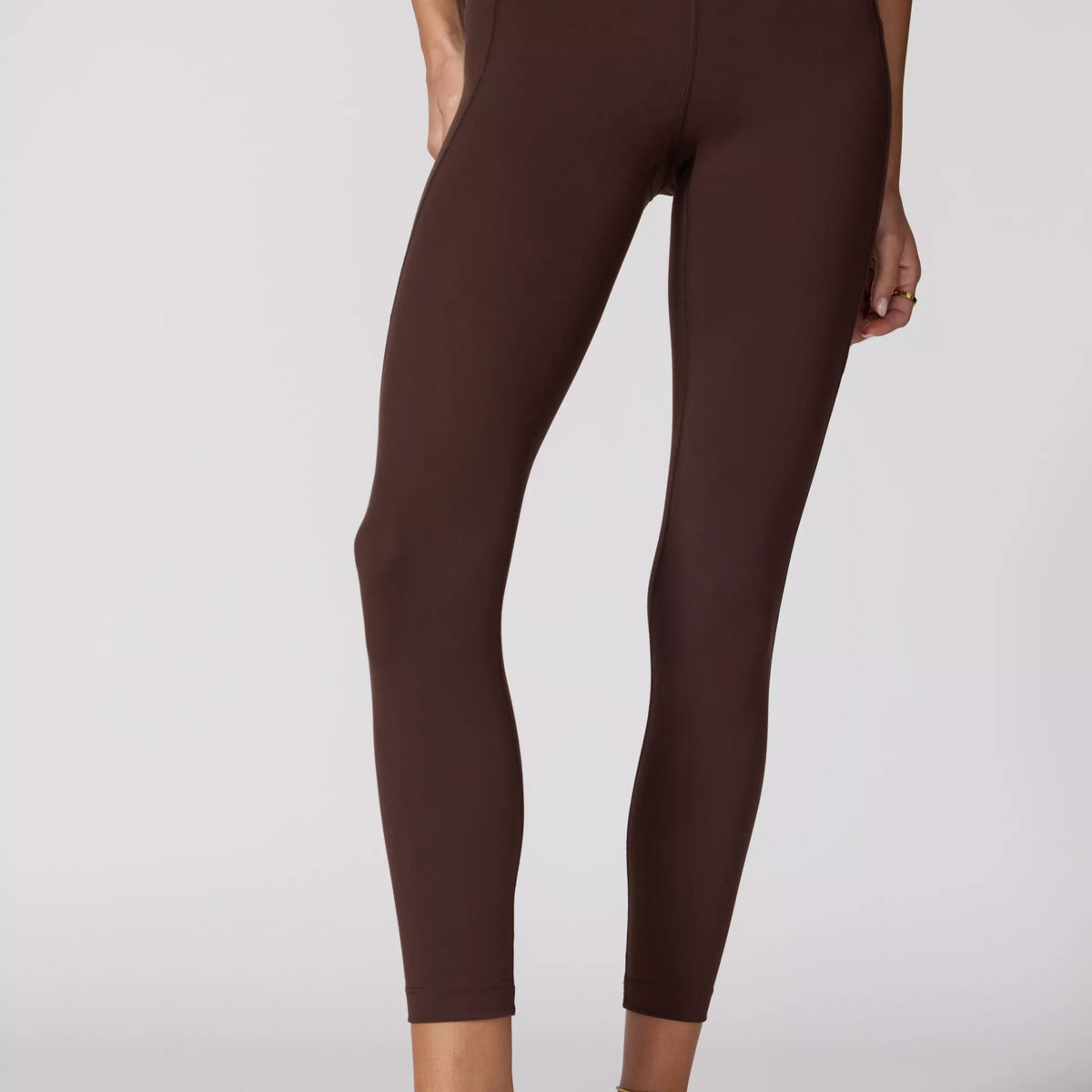 Velocity Legging With Pocket Chocolate Brown MPG Sport