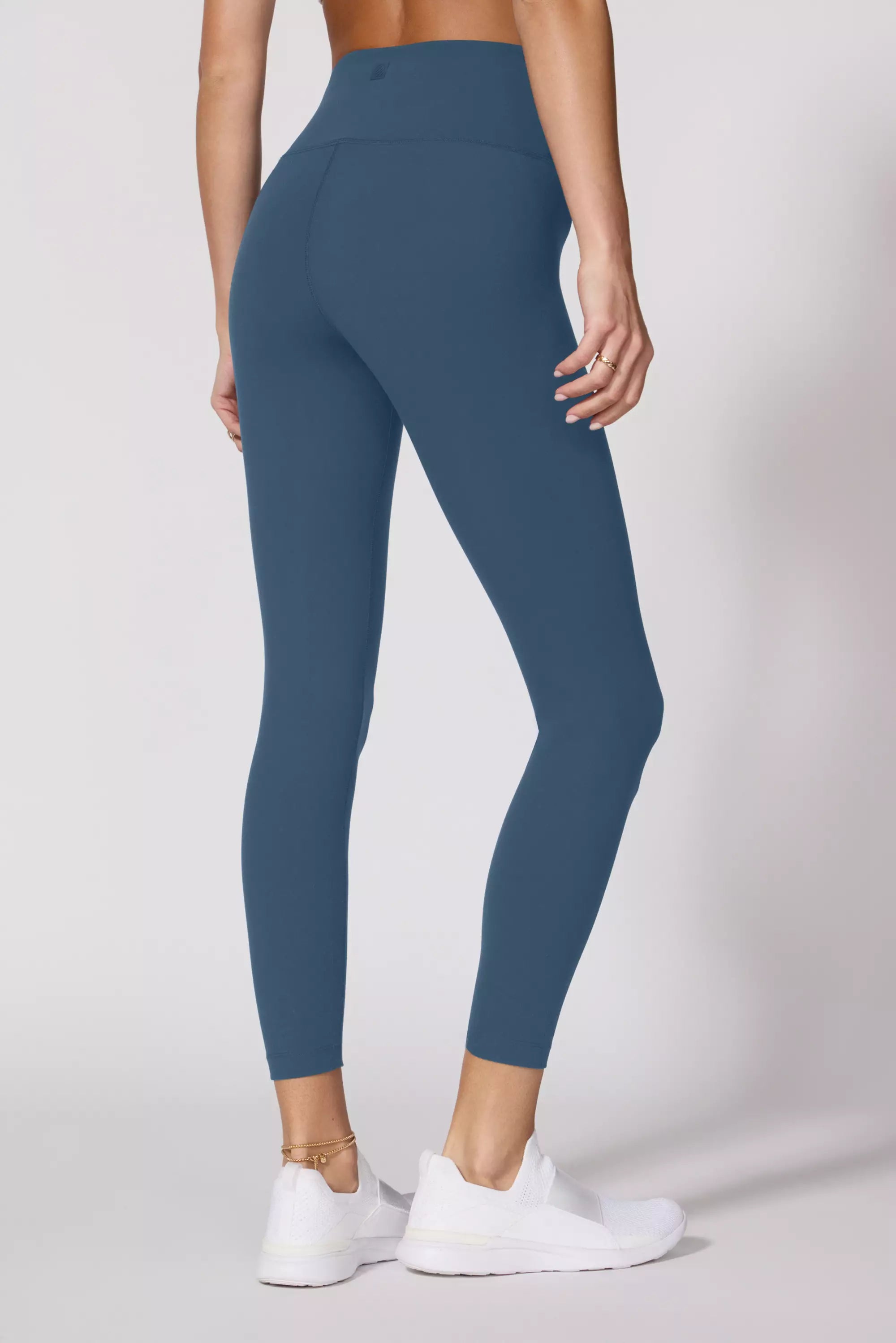 Legging de velocidad - Azul de gasolina