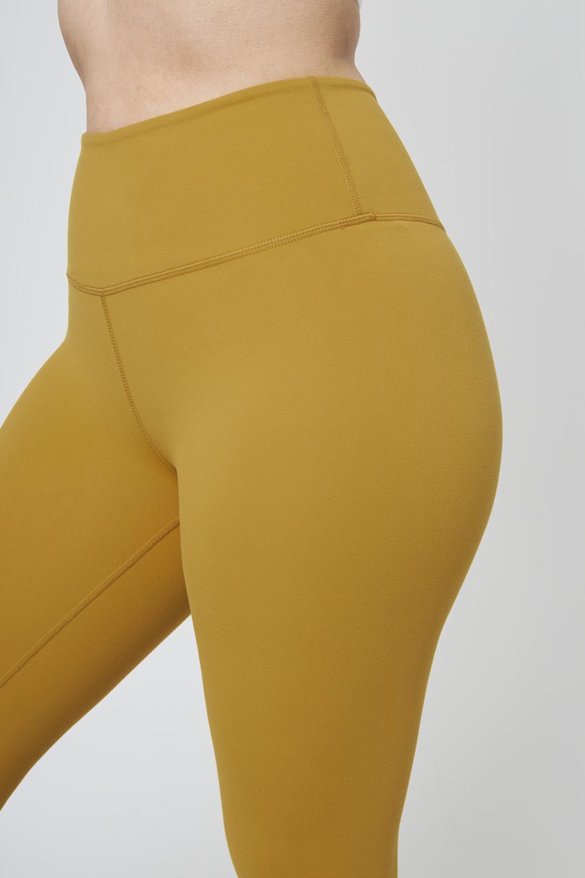 Athleta Yellow Ultra High Rise Elation Athletic Yoga Legging Tights Size XXS  - $26 - From Lori