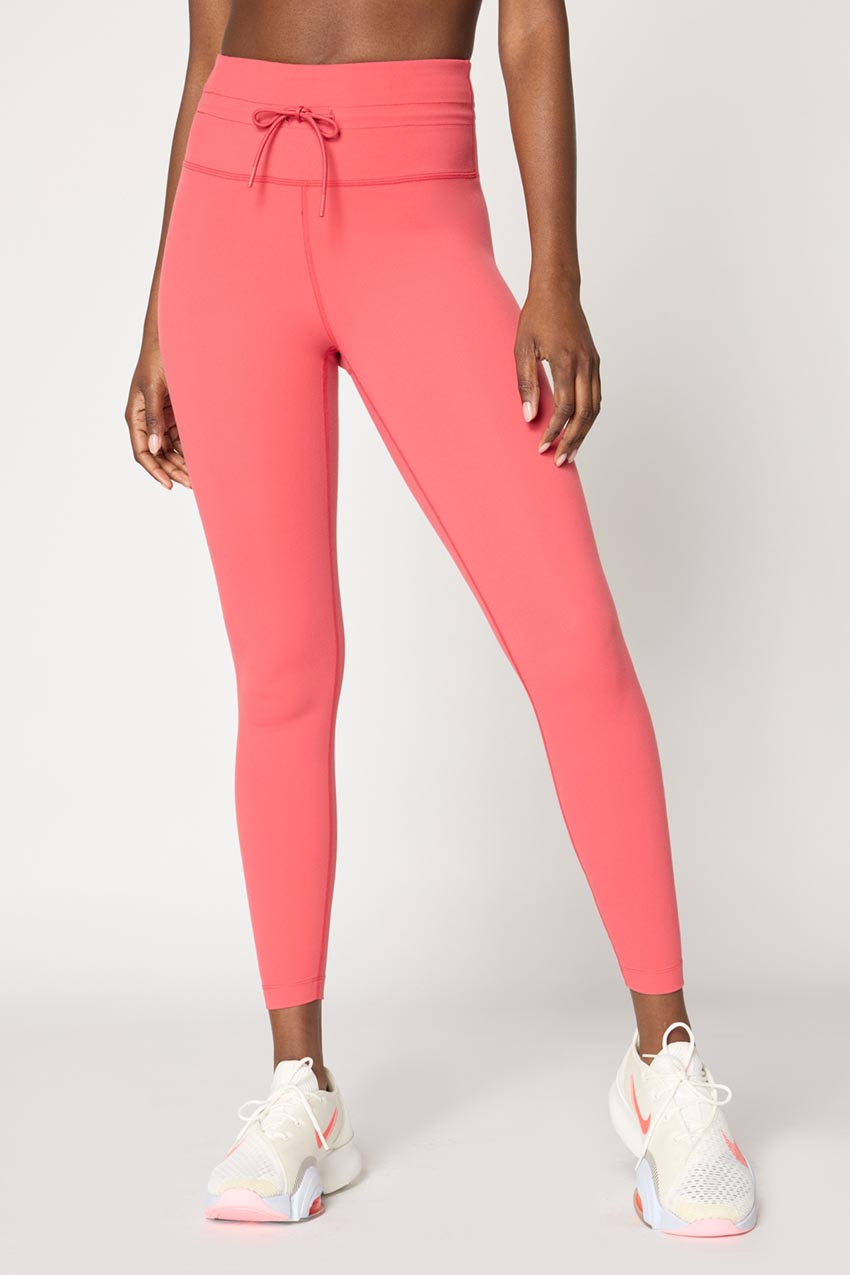 Velocity High Waisted 27" Drawcord Legging
