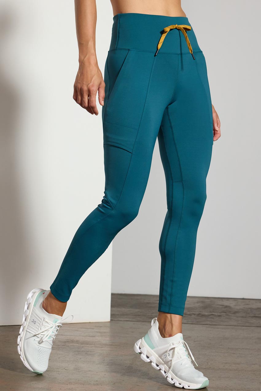Substance High Waisted Side Pocket Legging 27"
