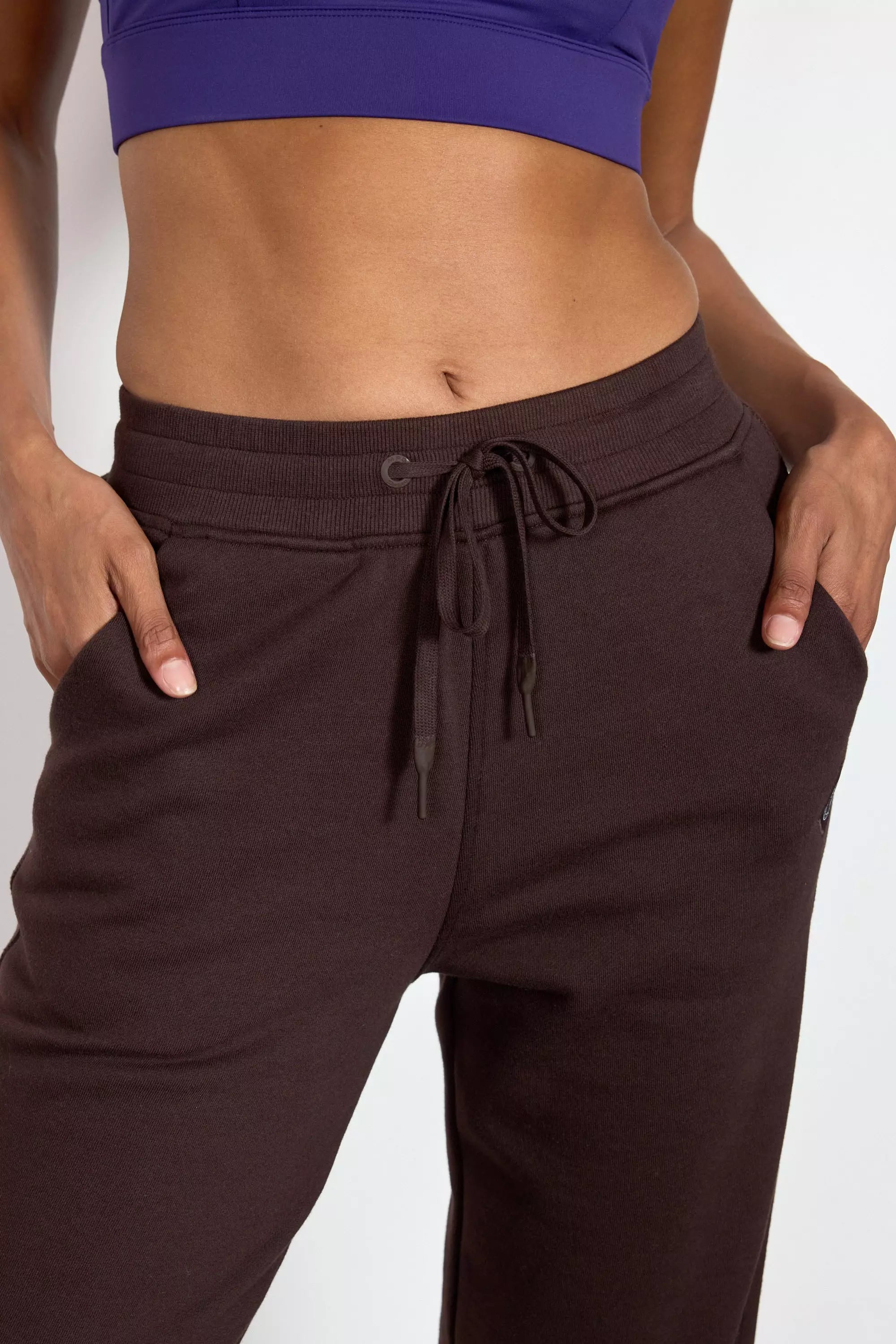 Luxefleece Sweatpant - Chocolate Brown