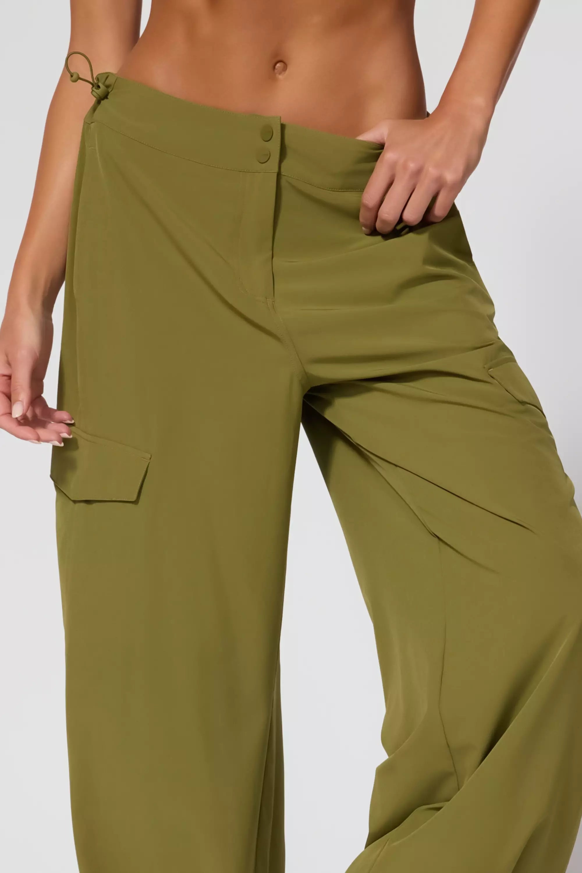 Inspirer le pantalon cargo - Avocado profond