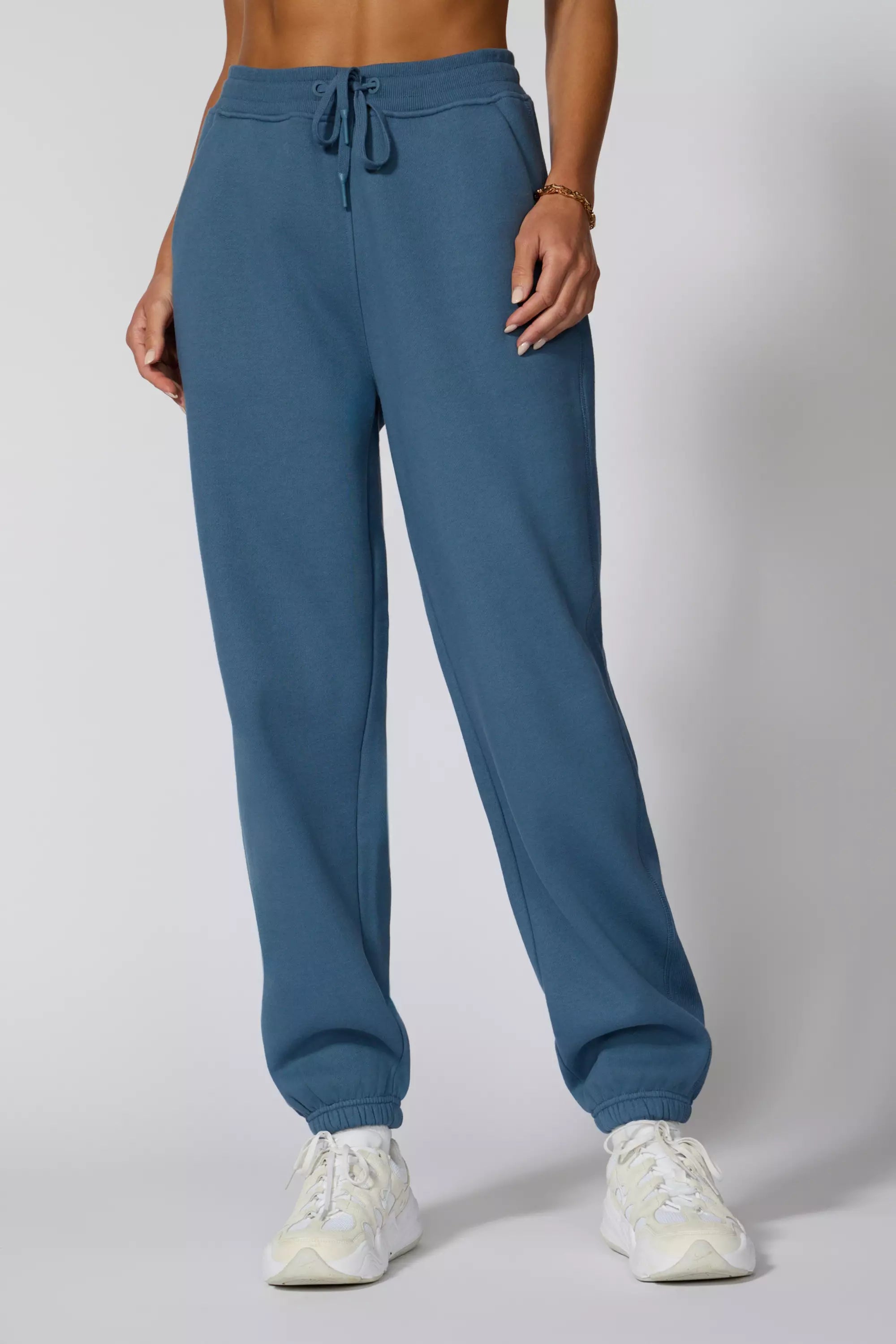 Comfort Relaxed Jogger - Petrol Blue