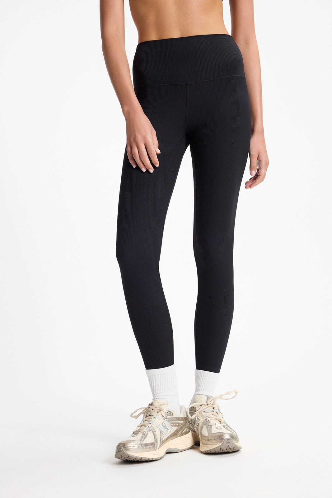 Ribbed Legging - Black