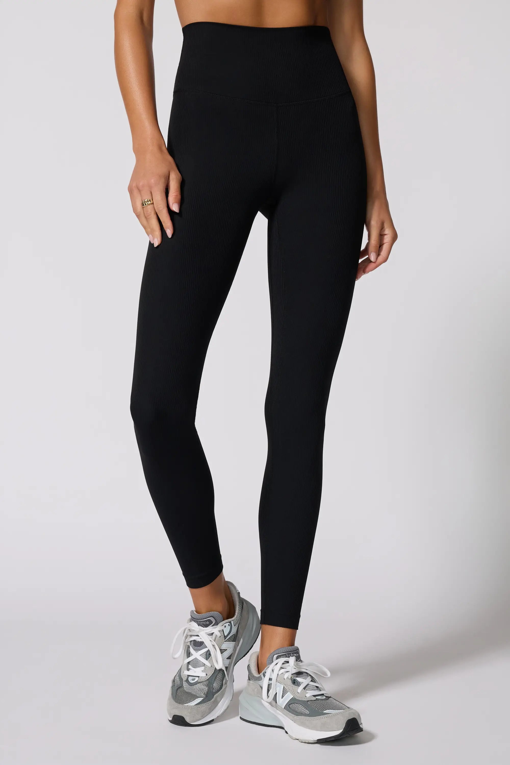 Ribbed Legging - Black
