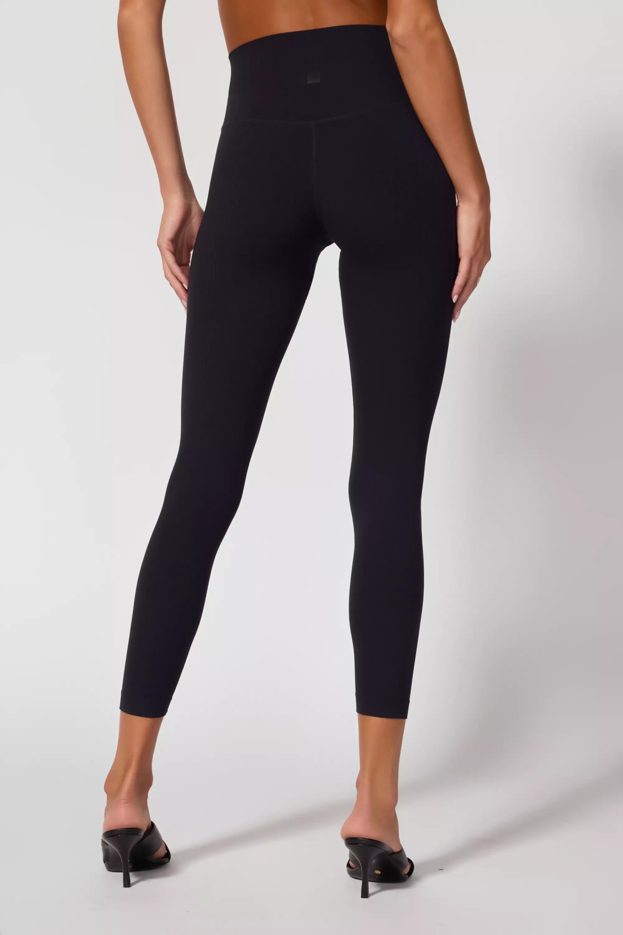 Ribbed Legging - Black