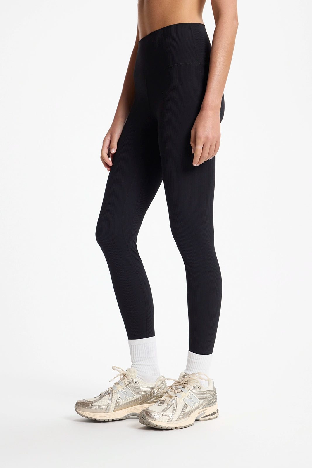 Ribbed Legging - Black