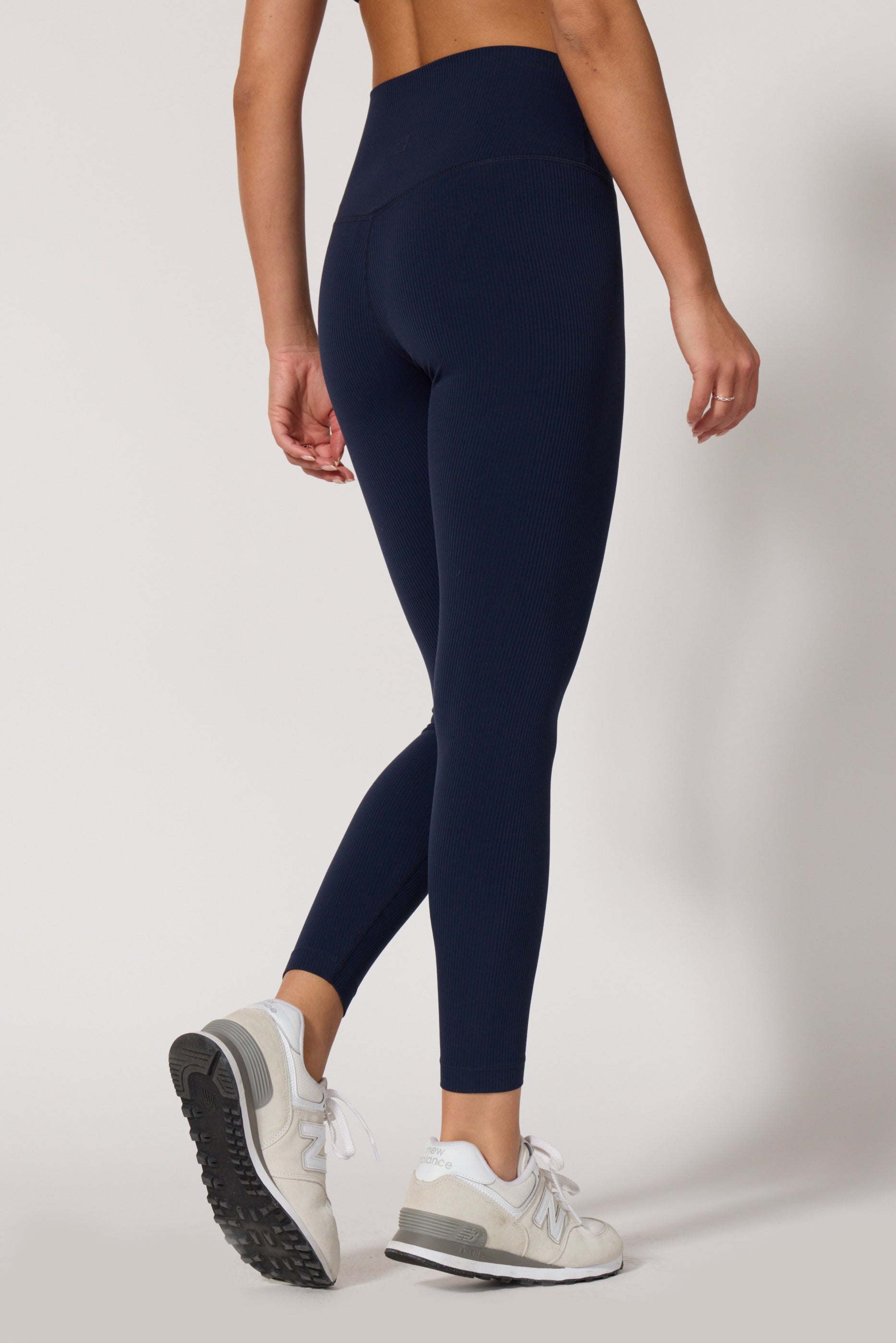 Ribbed Legging - Navy Blazer