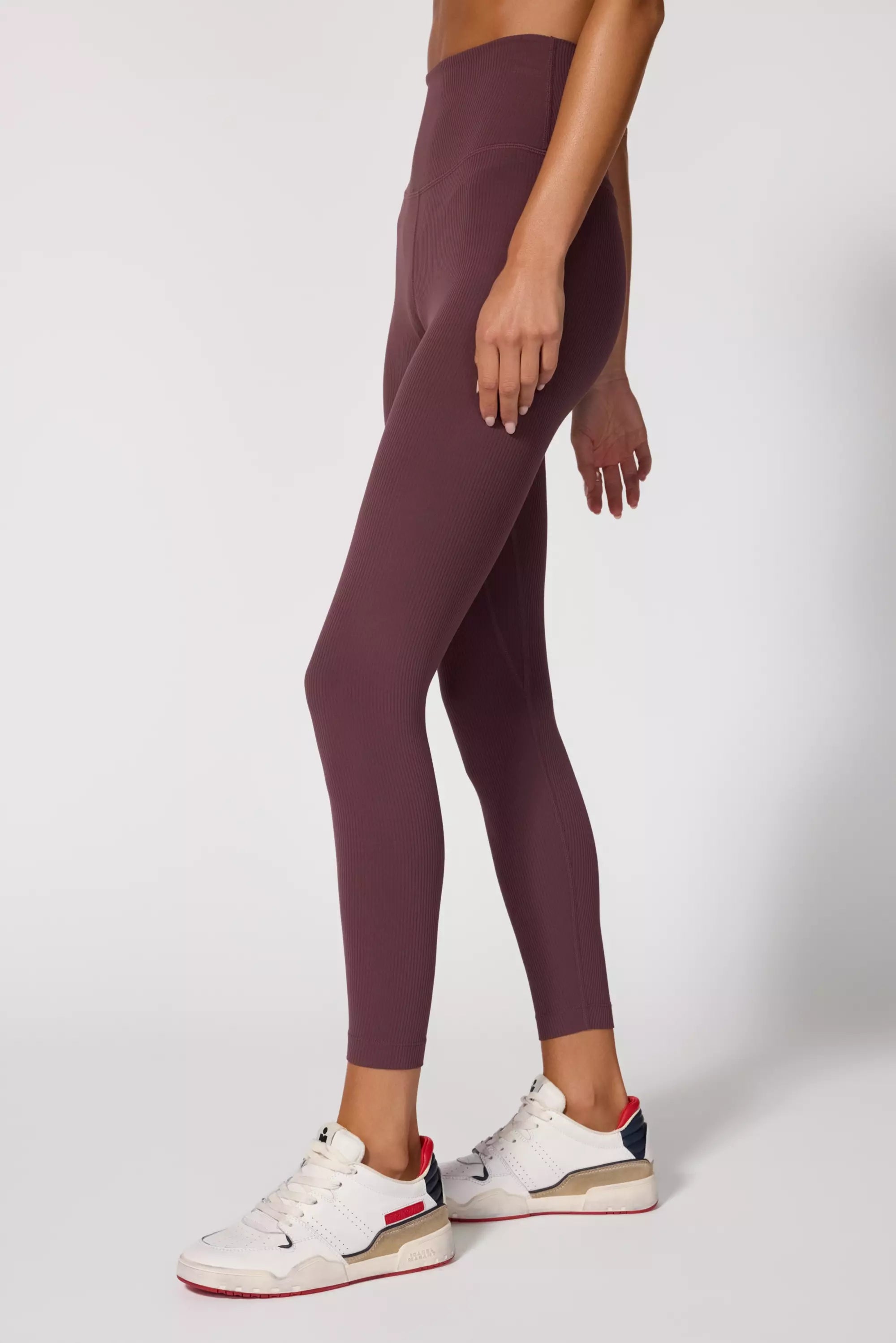 Ribbed Legging - Huckleberry