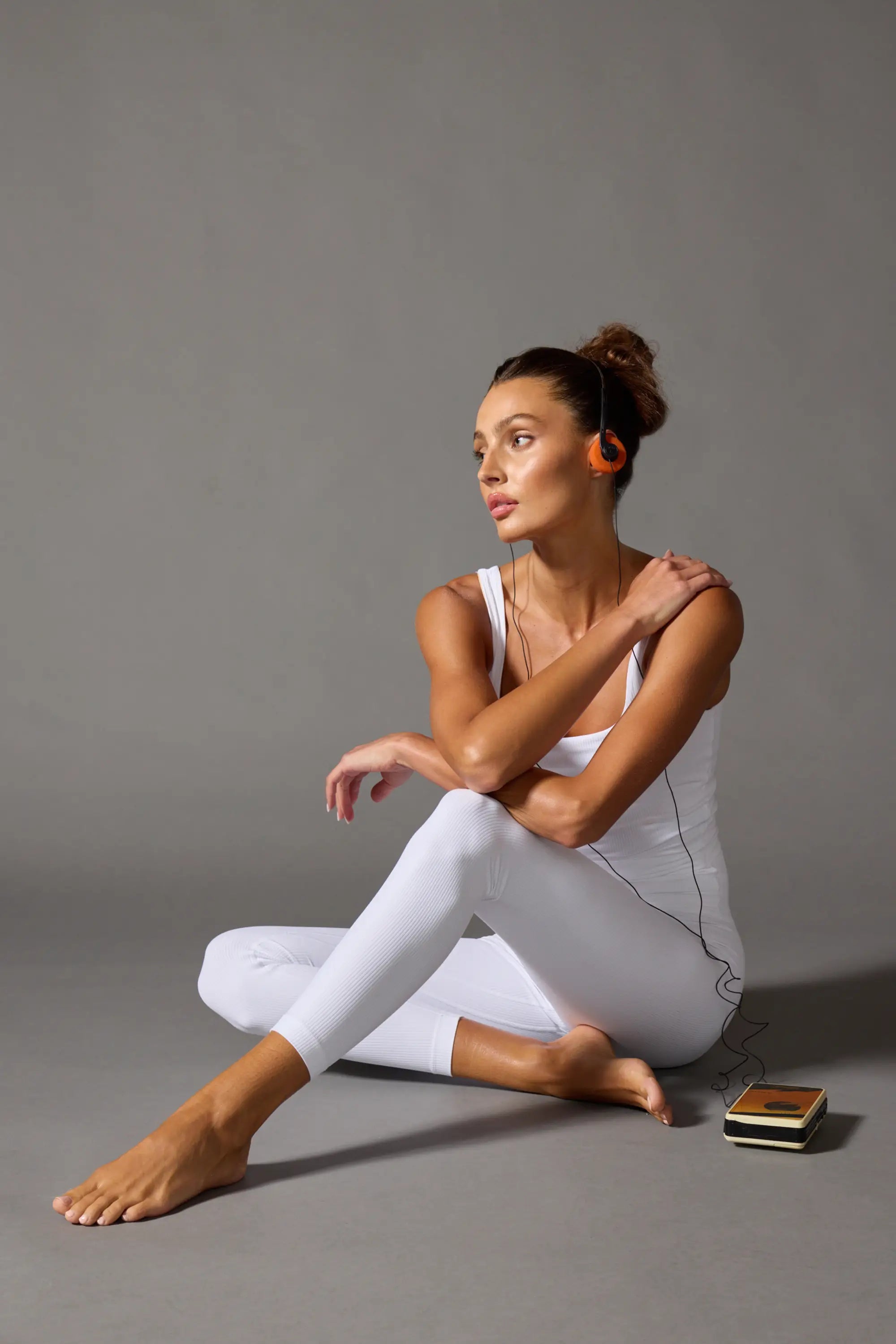 Ribbed Legging - Brilliant White