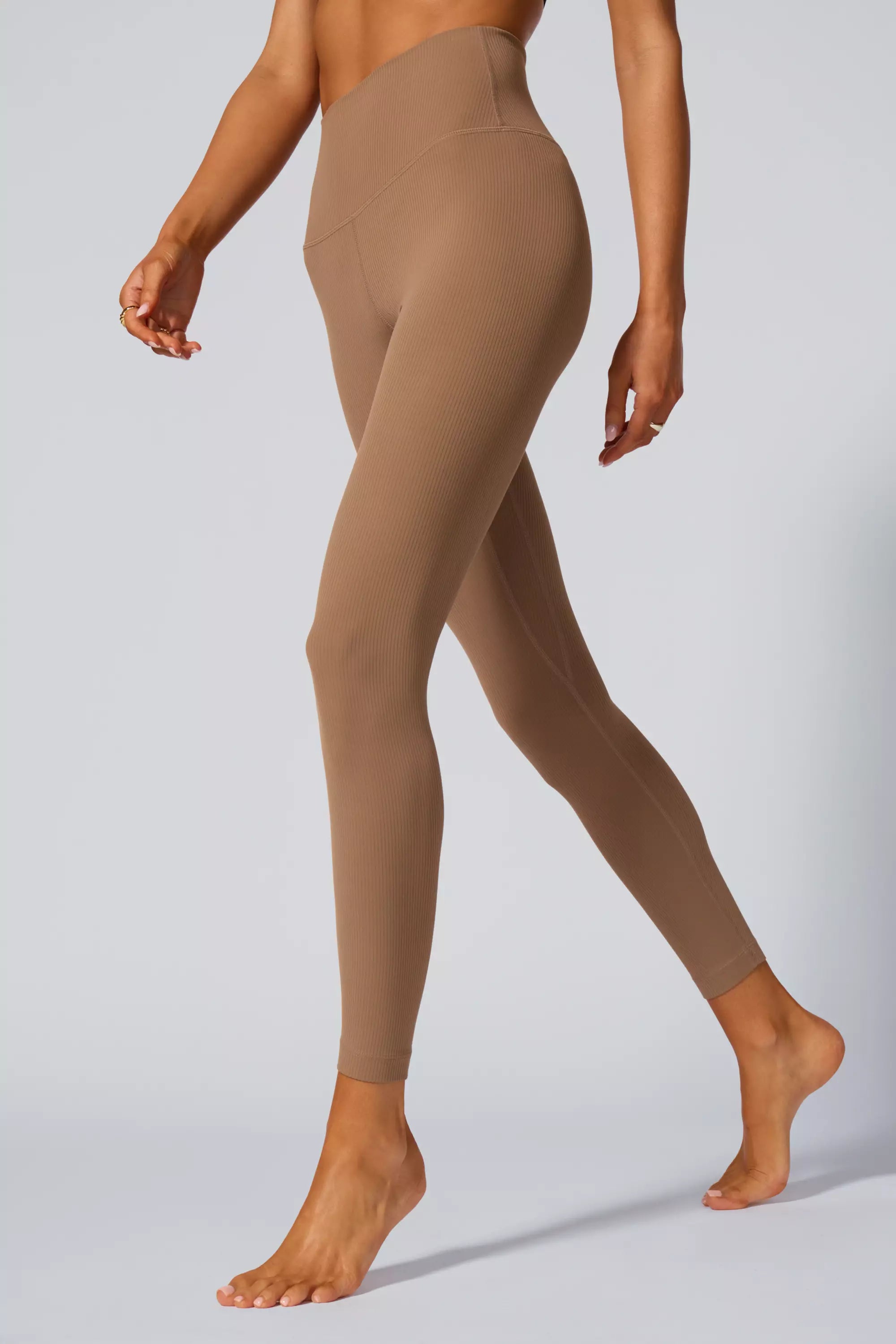 Ribbed Legging - Caribou