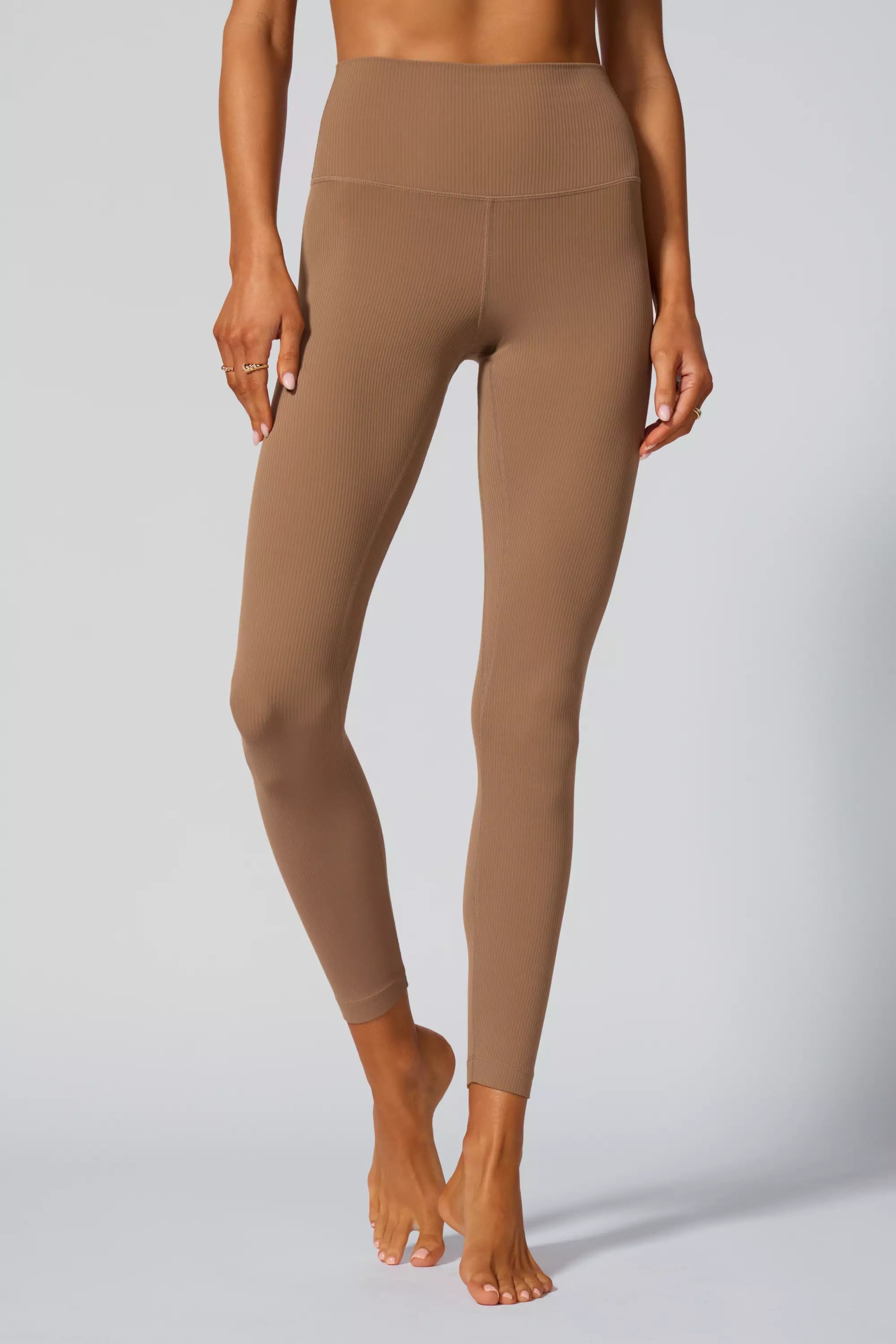 Ribbed Legging - Caribou