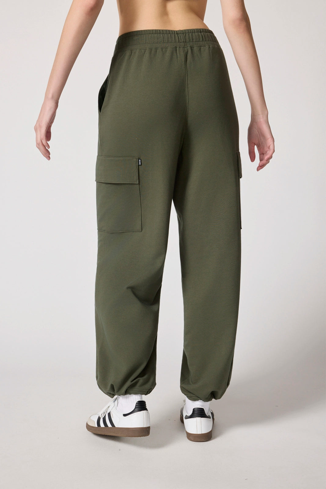 Luxe Terry Cargo Jogger - Kambaba