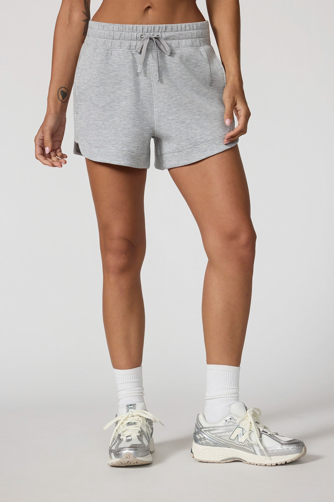 Dreamweave™ Retro Short - Htr Concrete