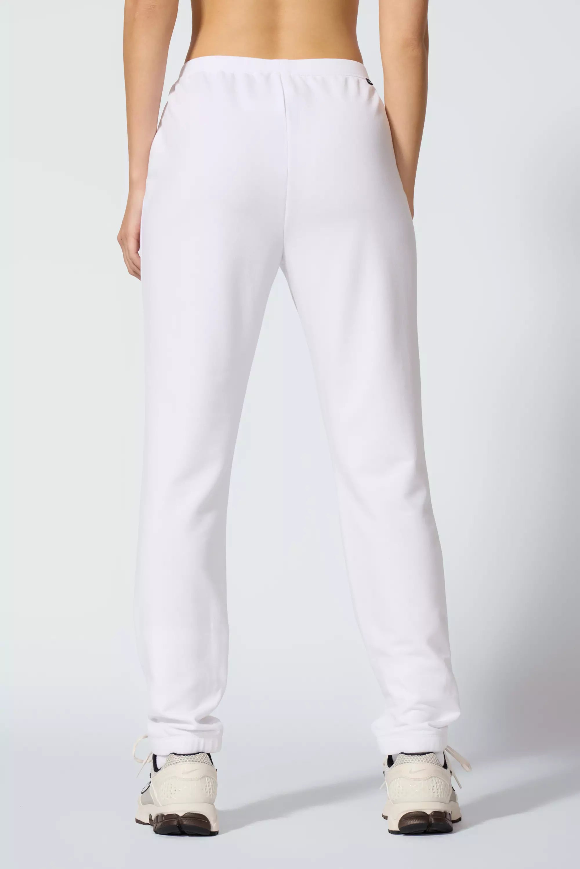 Jogger mince en molleton confortable - Brilliant White