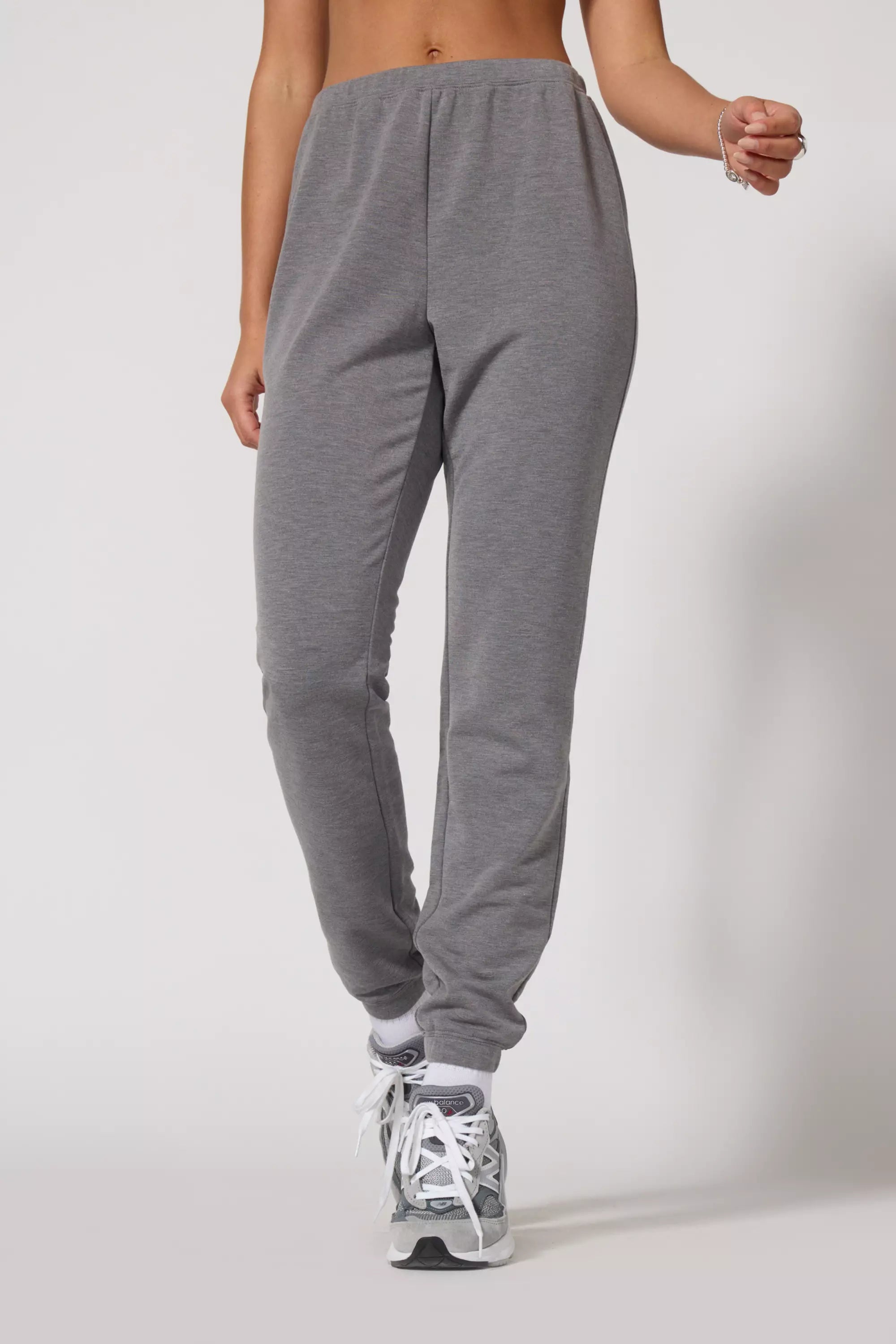 Acogedor Jogger Slim Slim - HTR Steel Gray