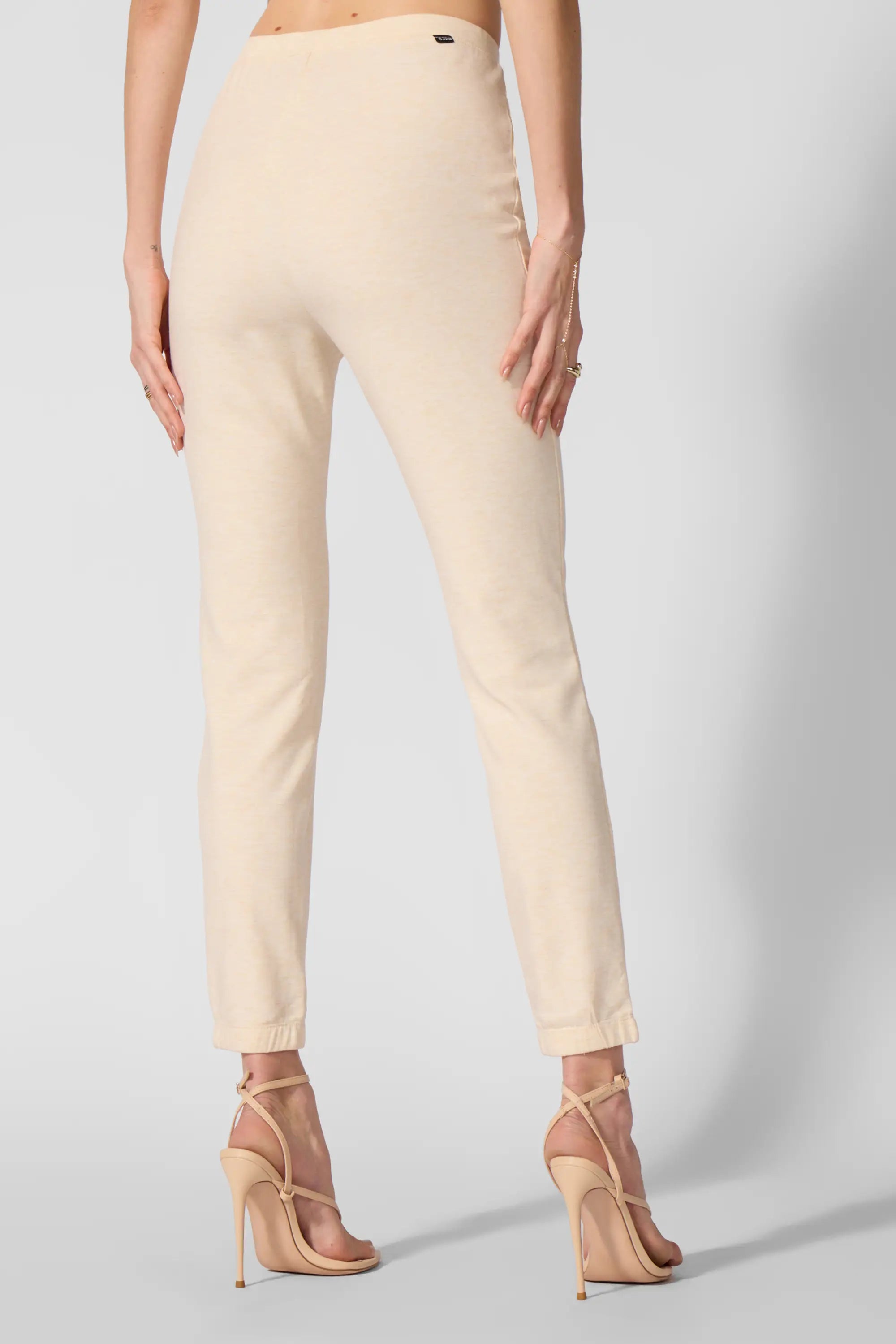 Cozy Fleece Slim Jogger - Htr French Vanilla