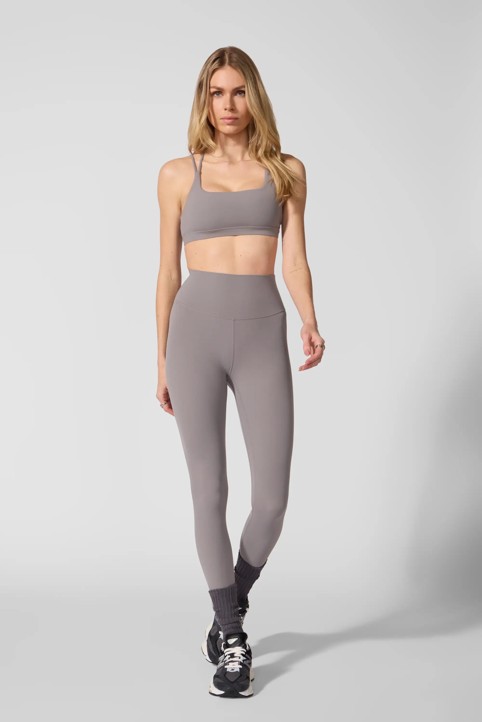 Legging de nubes - Gris de acero