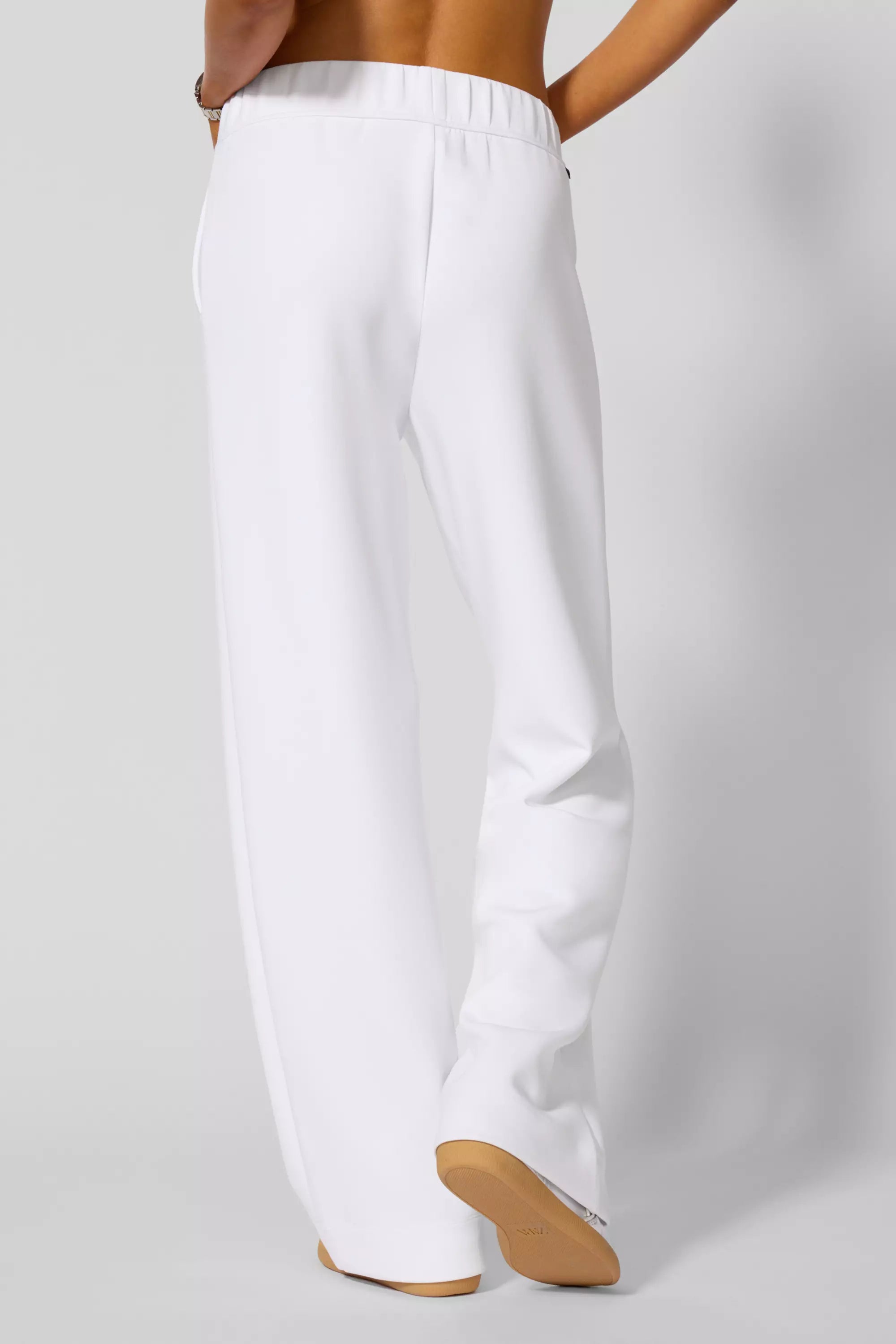 Dreamweave relajado pantalón - blanco brillante