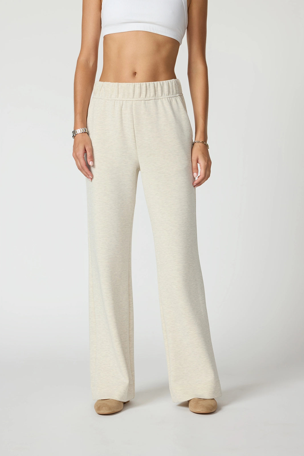 Dreamweave Relaxed Pant - Htr Moonbeam