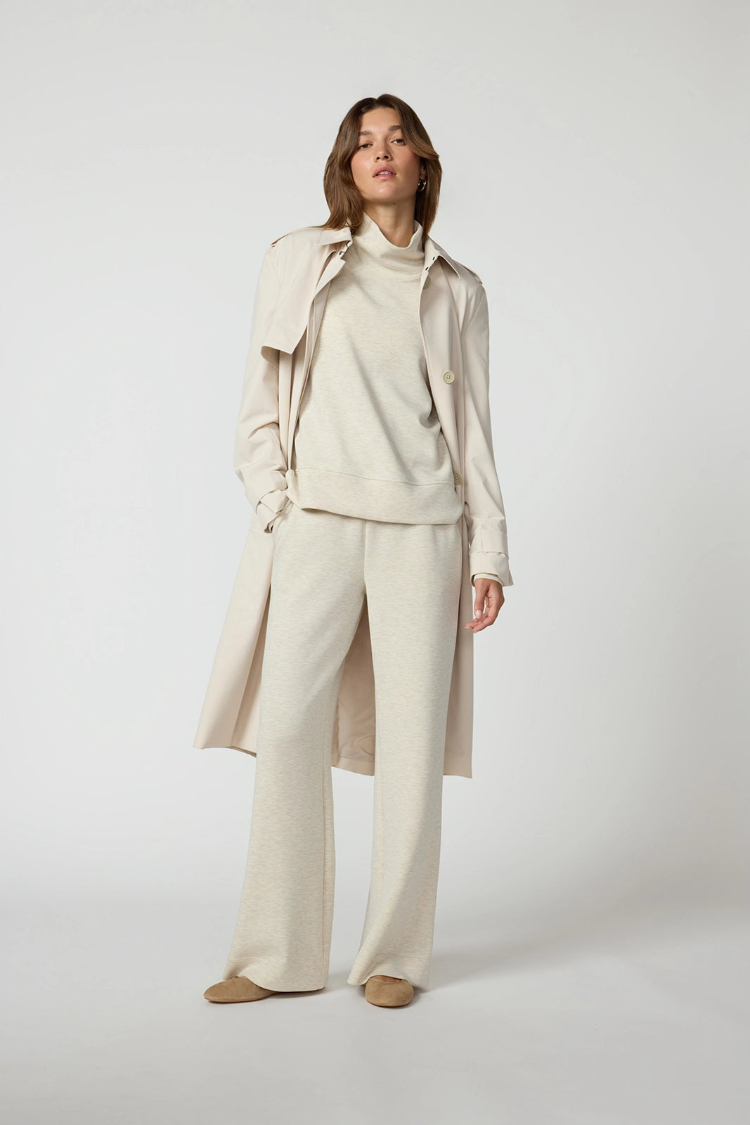 Dreamweave Relaxed Pant - Htr Moonbeam