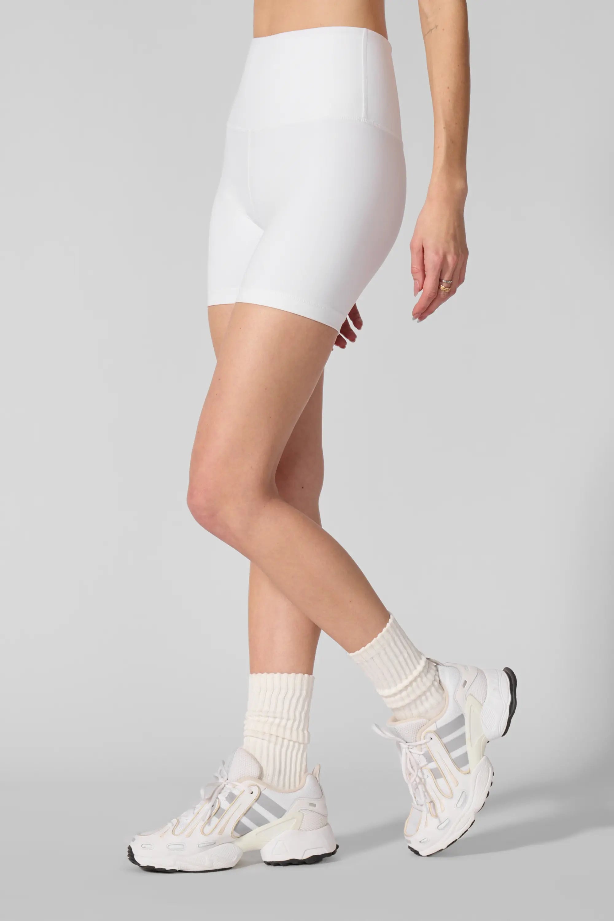 Sculpt Short - Blanco brillante