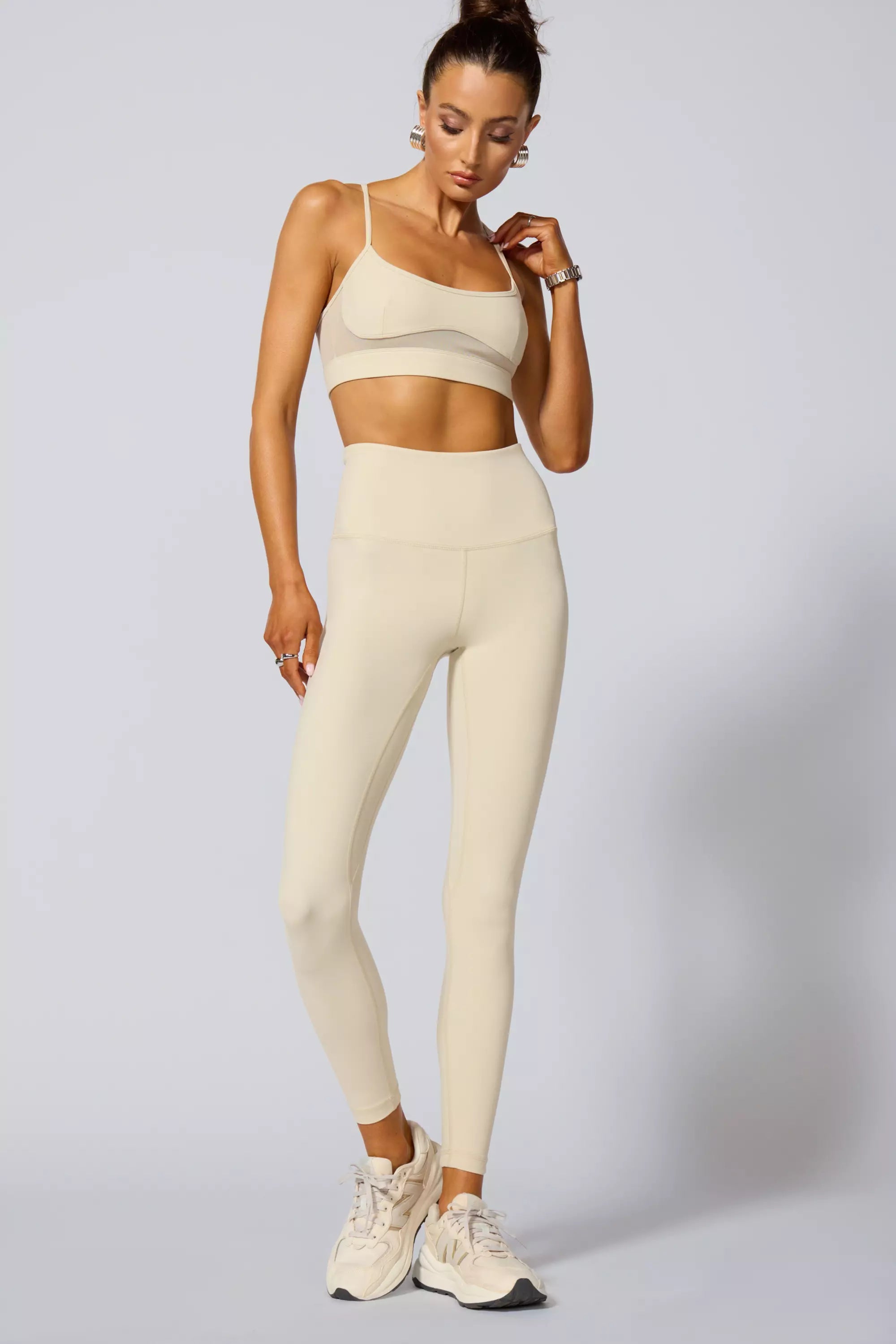 Legging sculpteur - riz brun