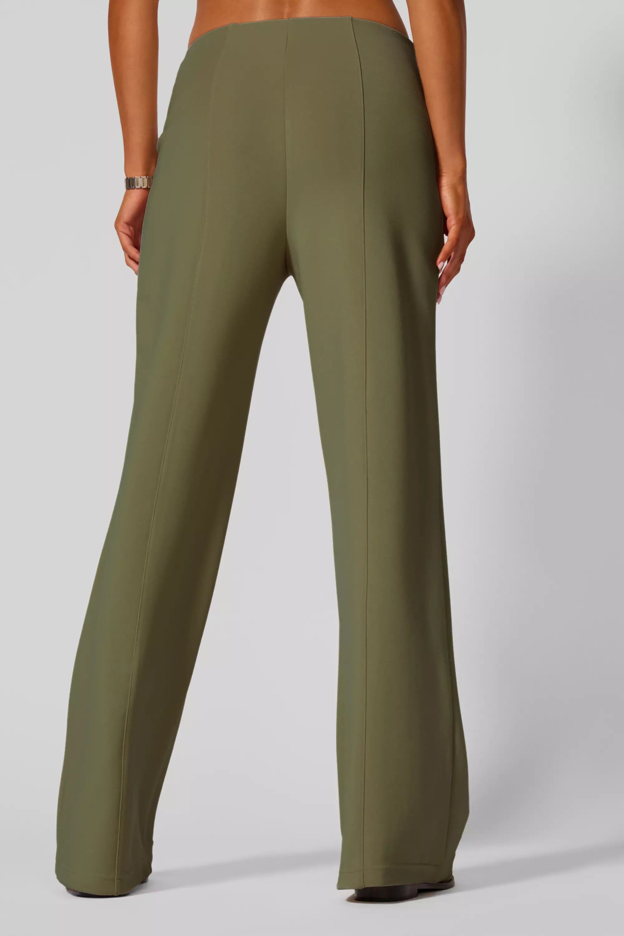 Pantalon de jambe large - Ivy Green