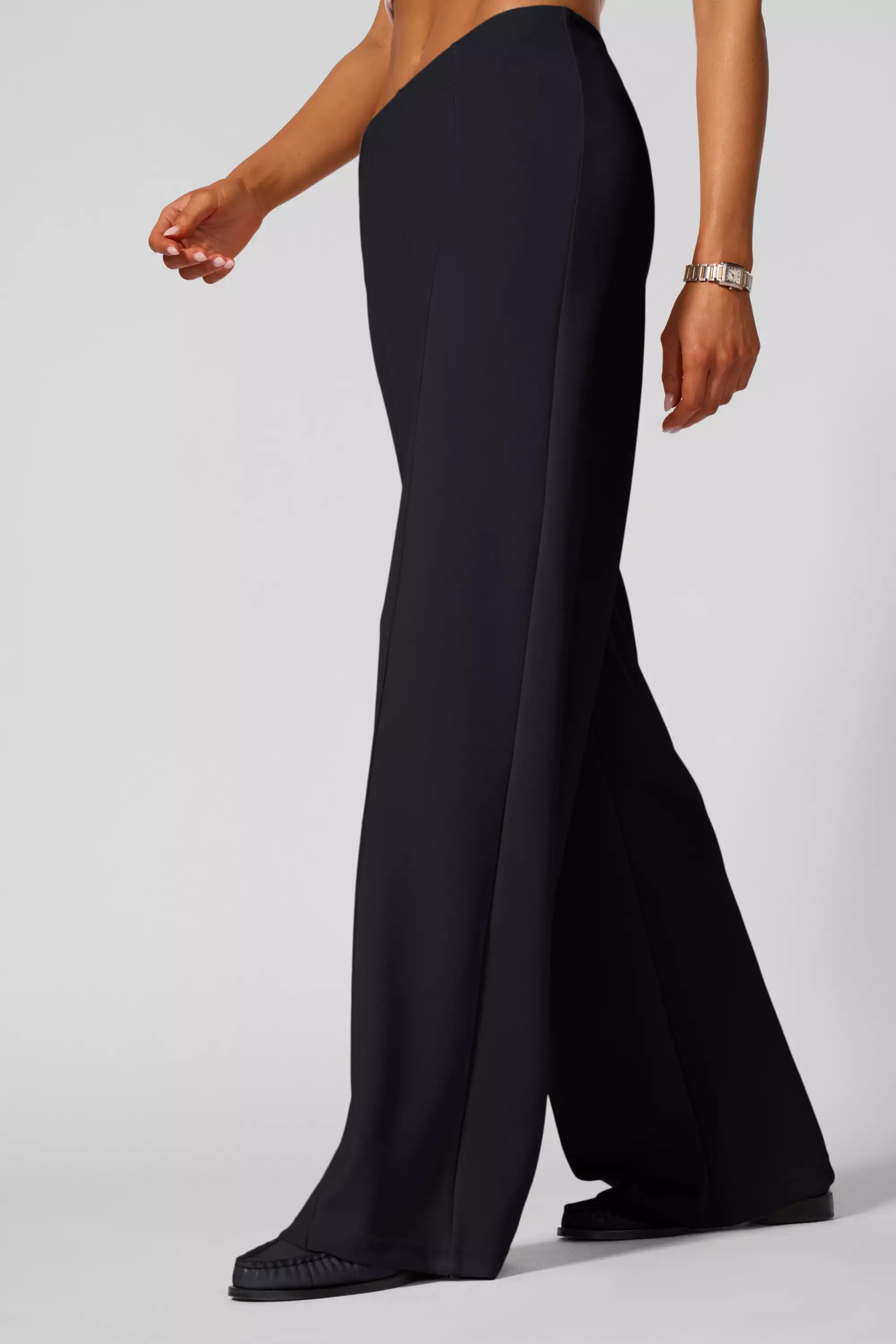 Wide Leg Pant - Black