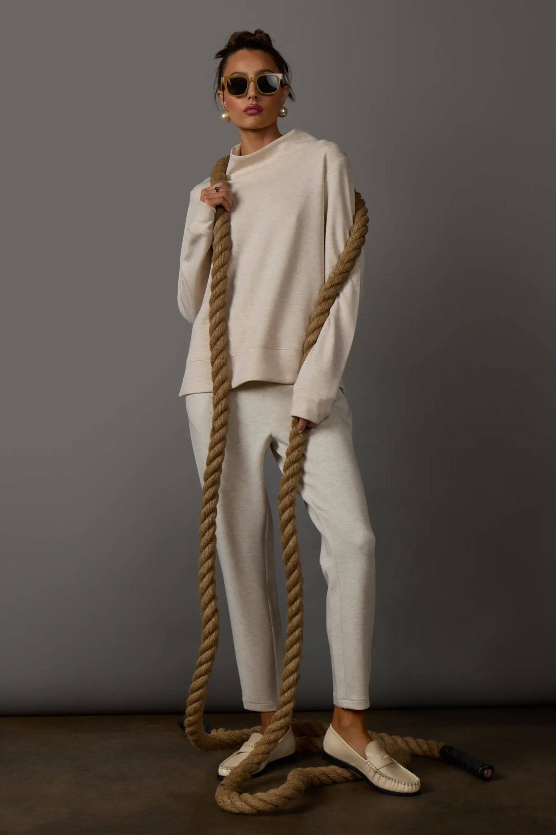 Dreamweave Sneaky Sweatpant - Htr Birch
