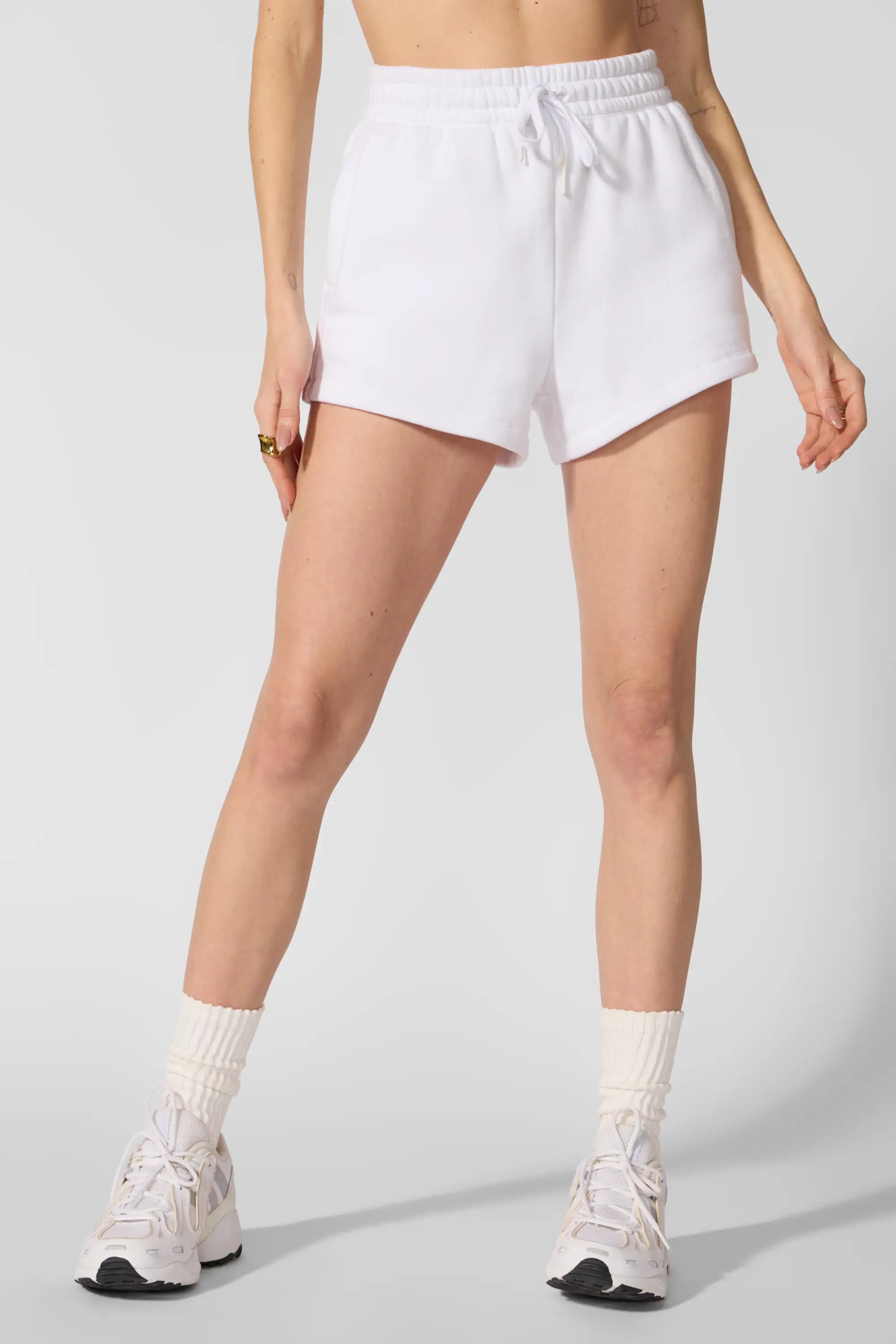 Luxefleece Sweat Short - Brilliant White