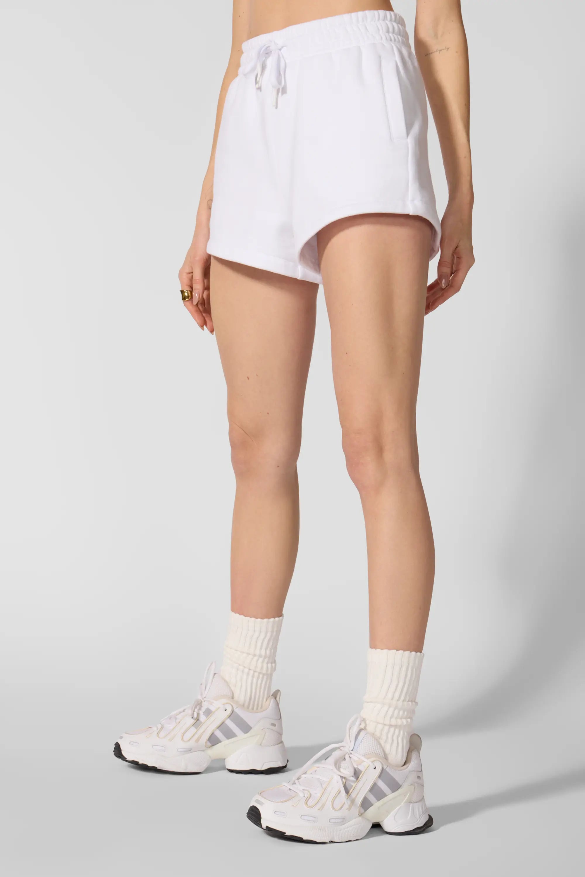 Luxefleece Sweat Short - Brilliant White