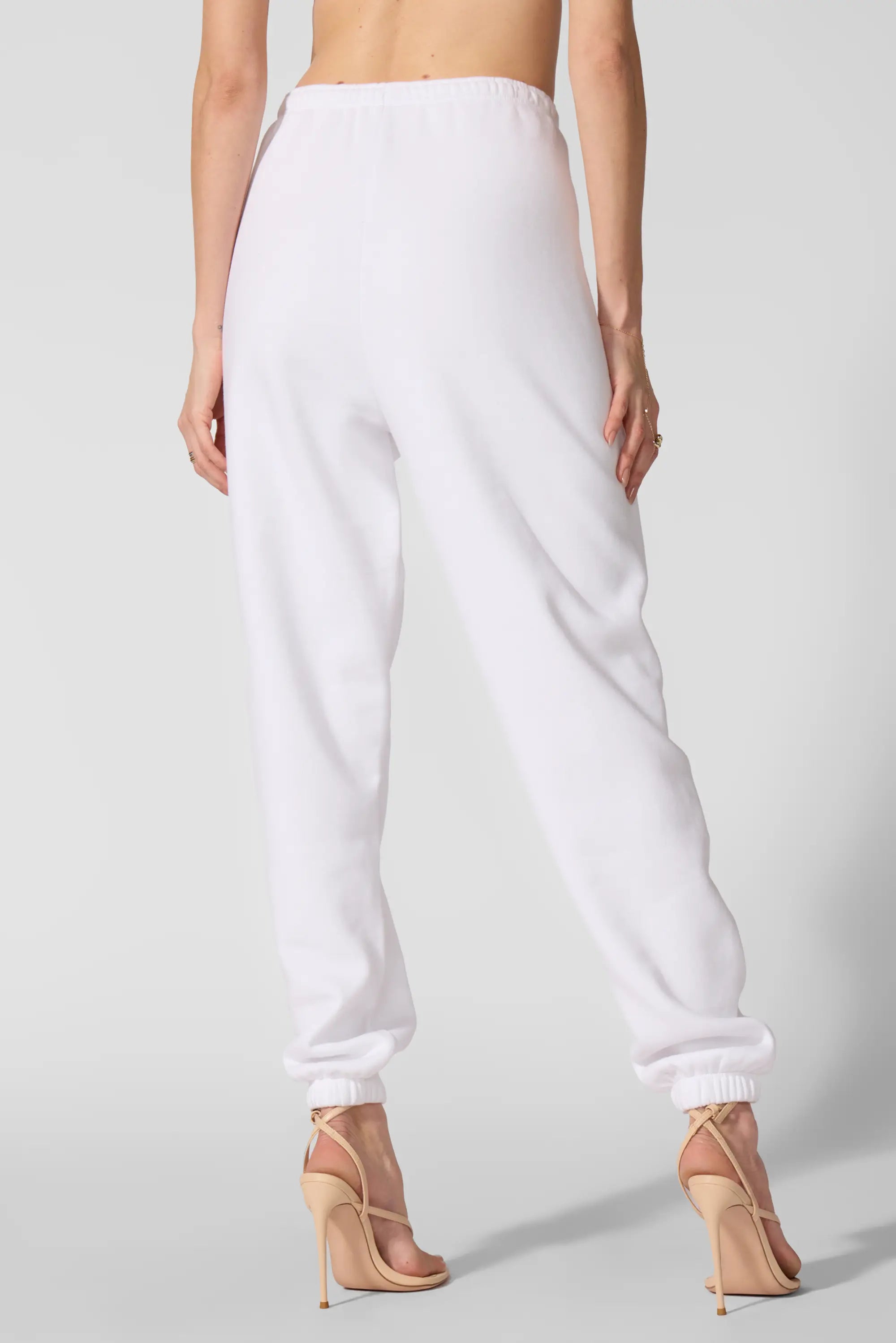 Pantalon de survêtement Luxefleece Boyfriend - Brilliant White