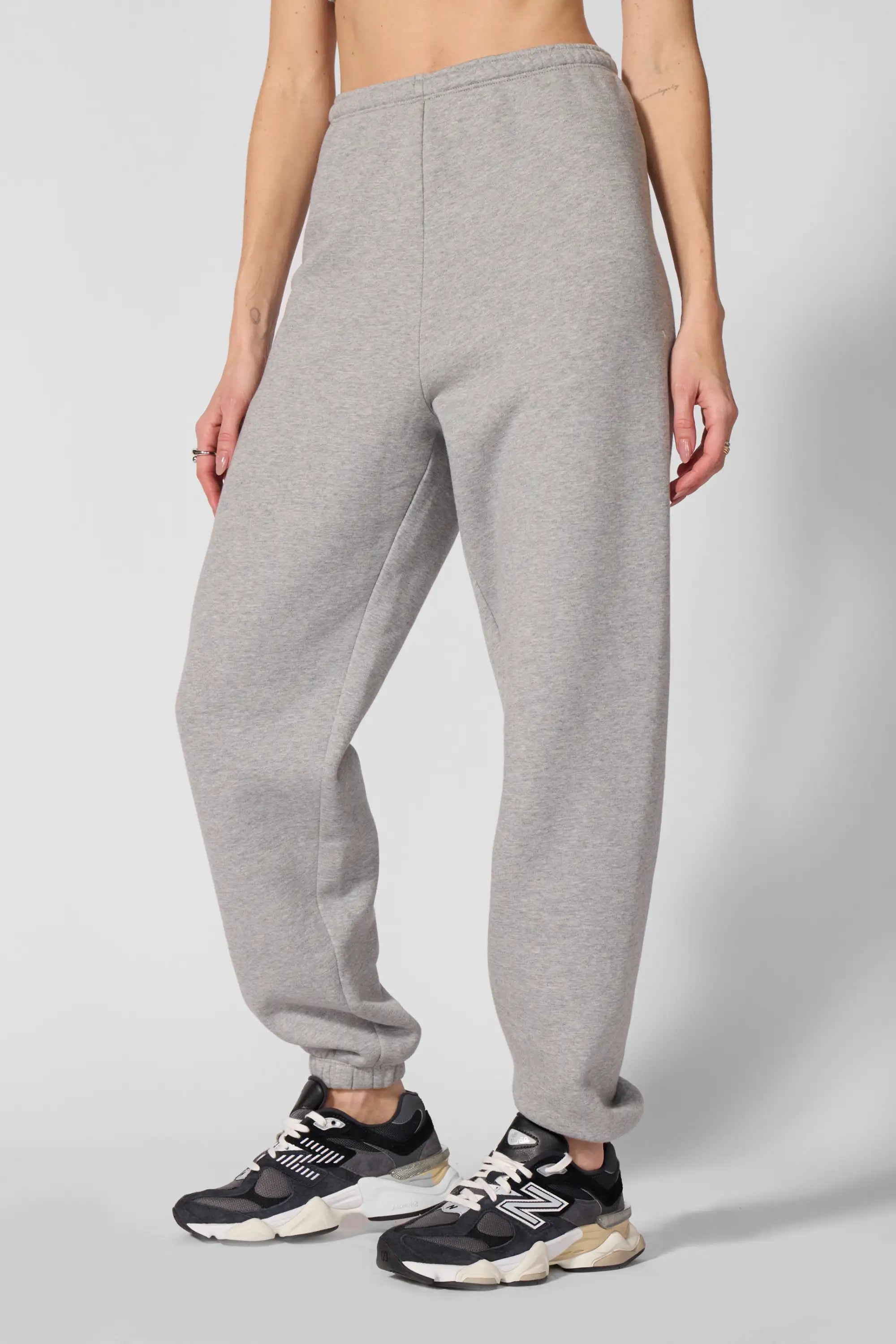 Luxefleece Boyfriend Sweatpant - HTR Concrete