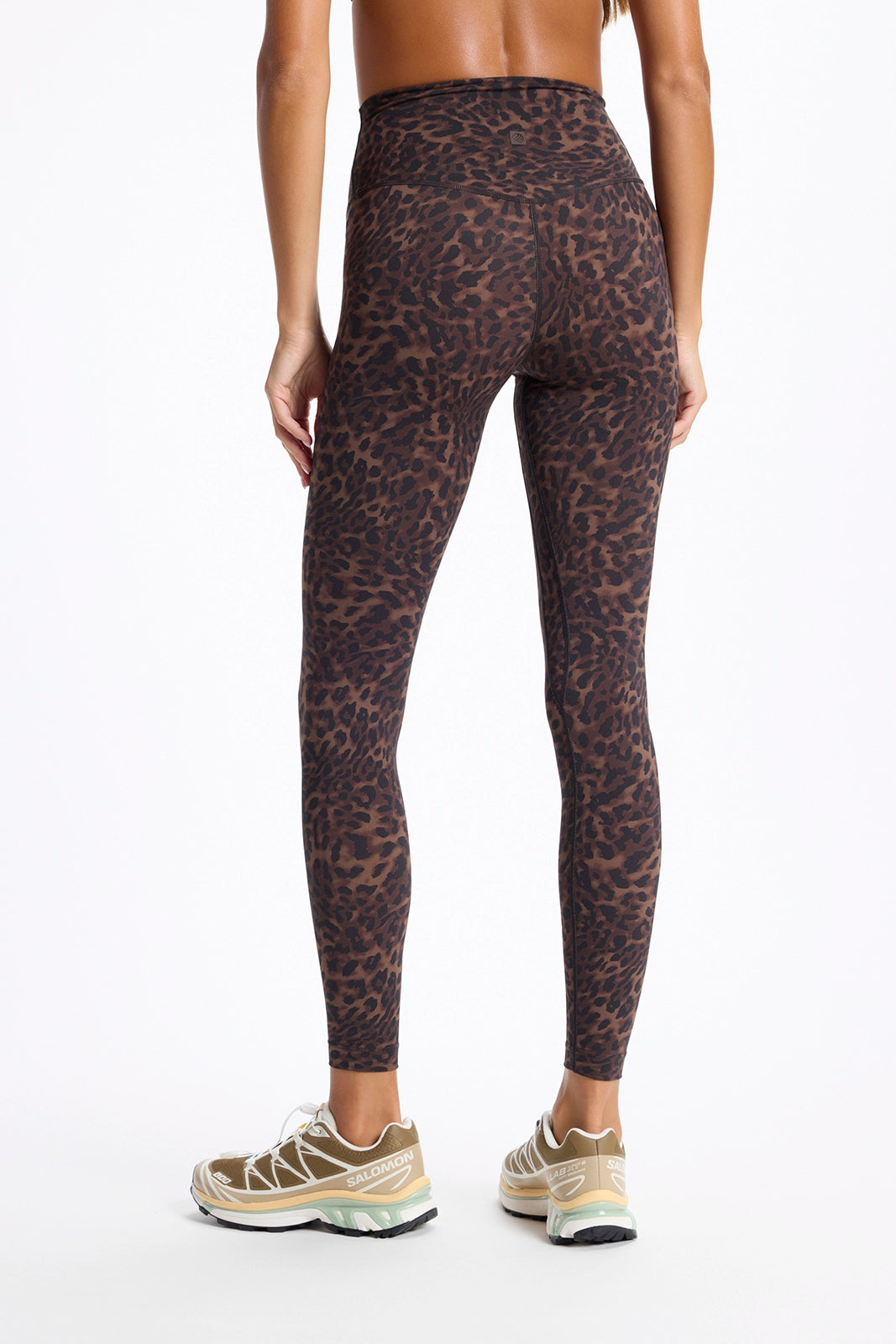 Printed Legging - Caribou Leopard