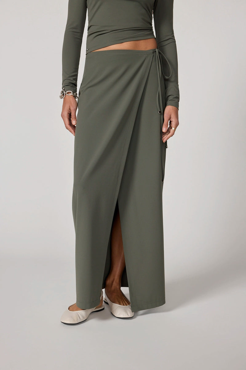 Cloud Fitted Wrap Skirt - Kambaba | MPG Sport
