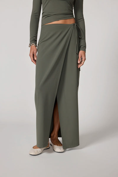 Cloud Fitted Wrap Skirt - Kambaba | MPG Sport