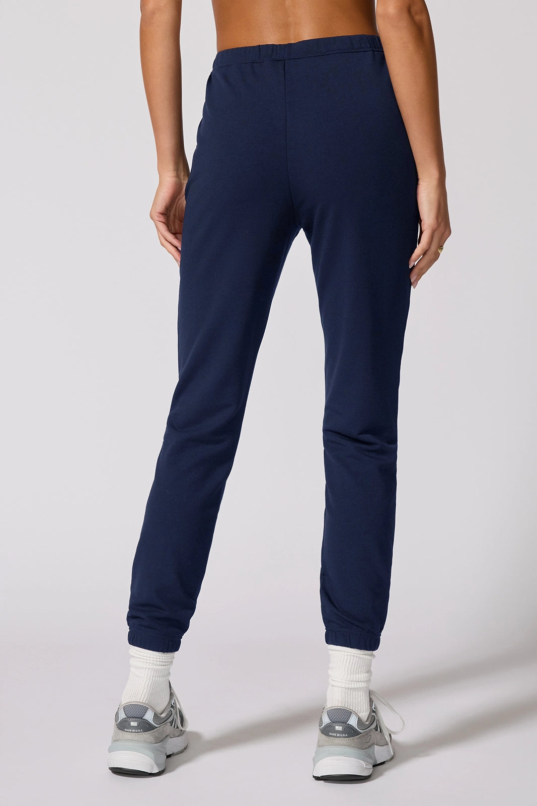 Cozy Fleece Slim Sweatpant - Navy Blazer