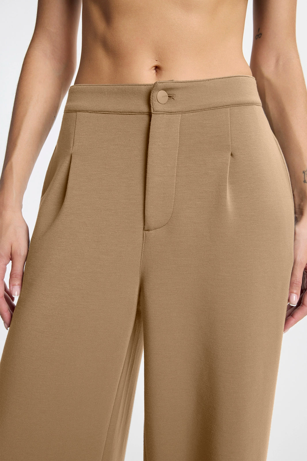 Dreamweave™ Pleated Trouser - Caribou