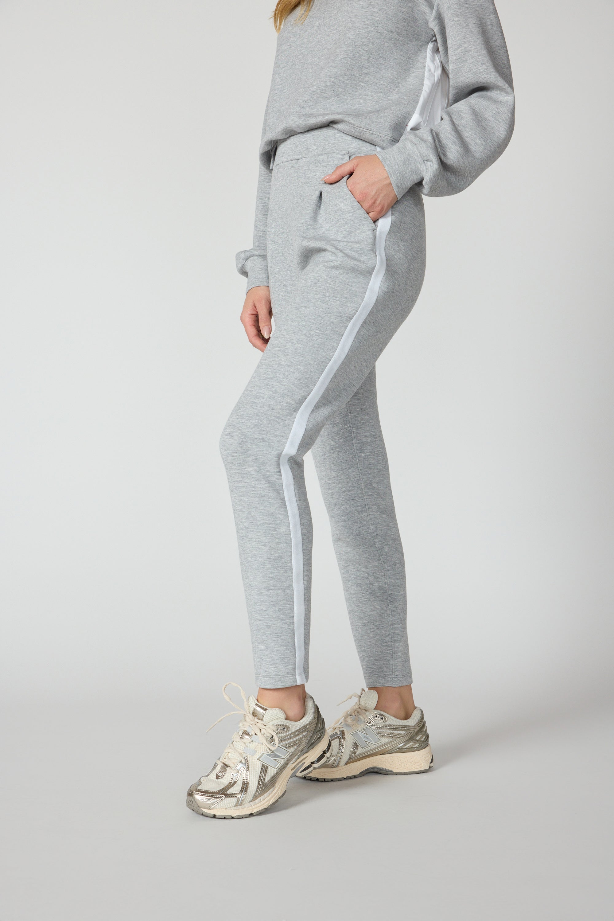 Dreamweave Tuxedo pant - Htr Concrete